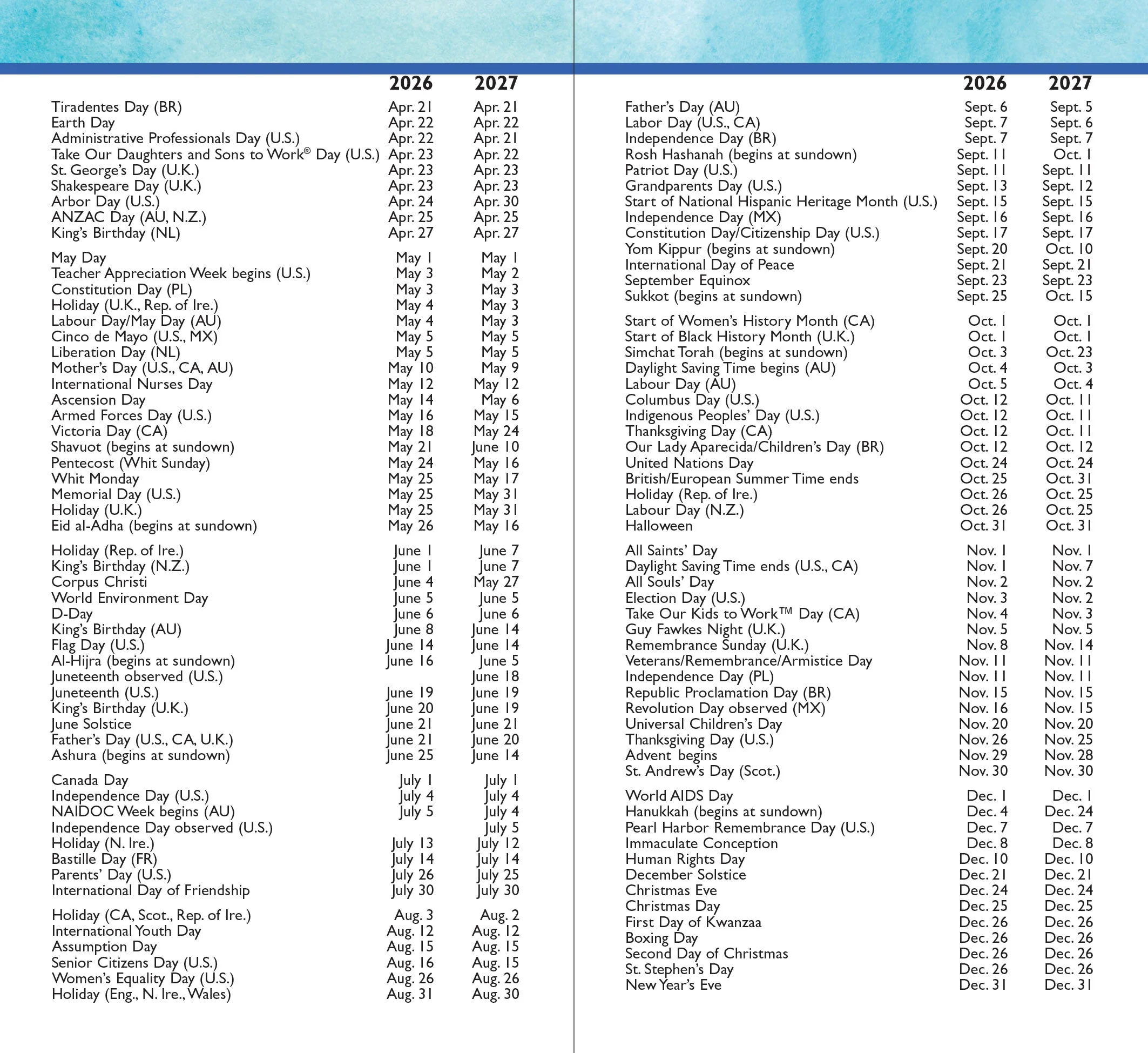 2026-27 Reflections 2-Year Pocket Planner - Image 3