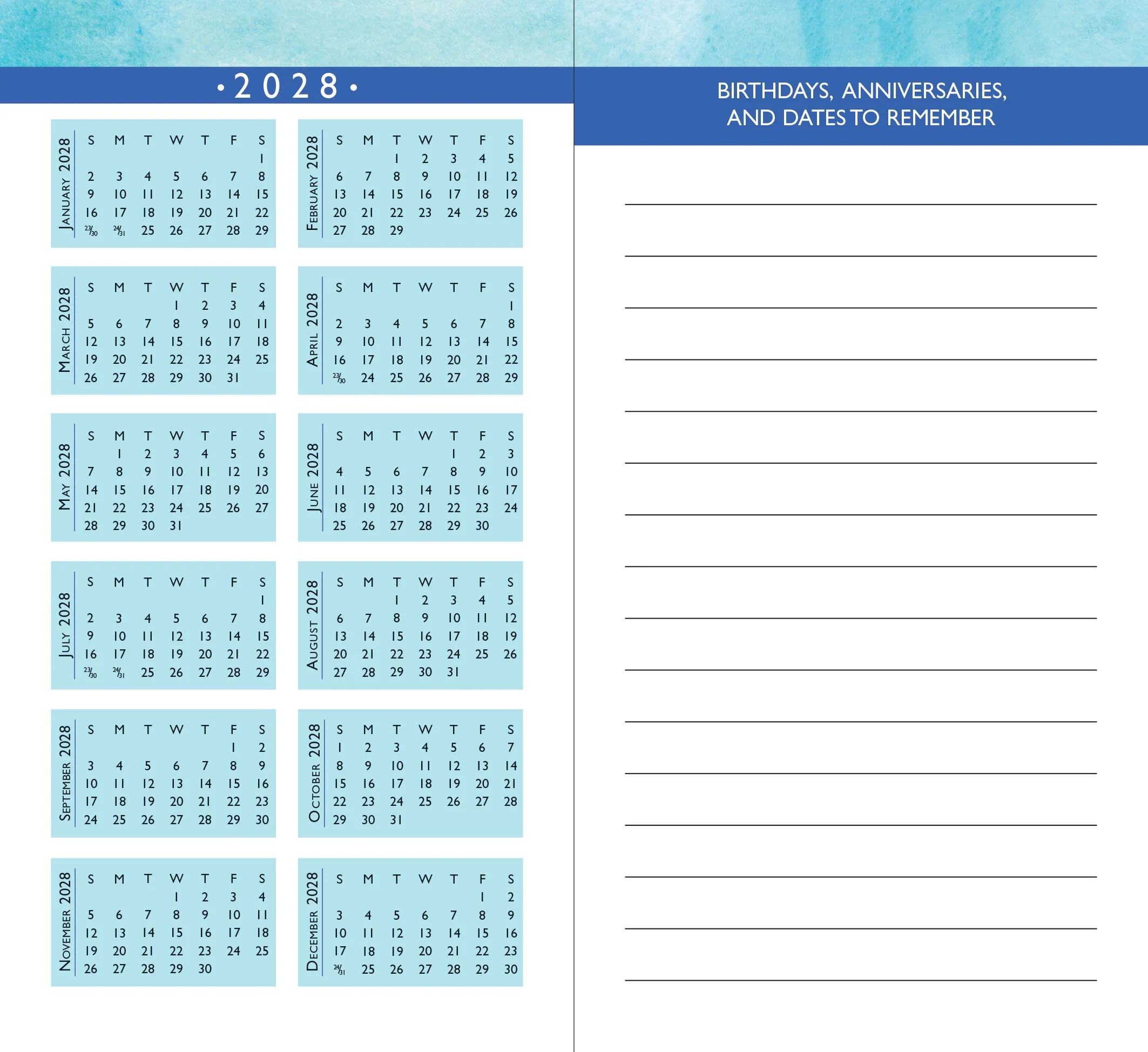 2026-27 Reflections 2-Year Pocket Planner - Image 5