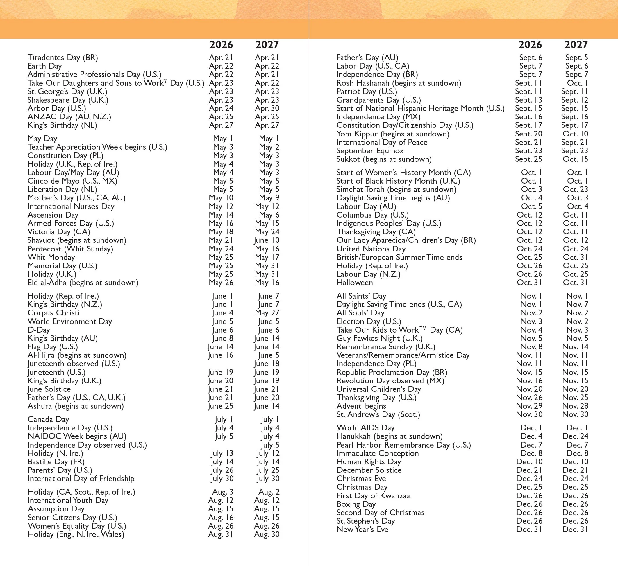2026-27 Soleil 2-Year Pocket Planner - Image 3