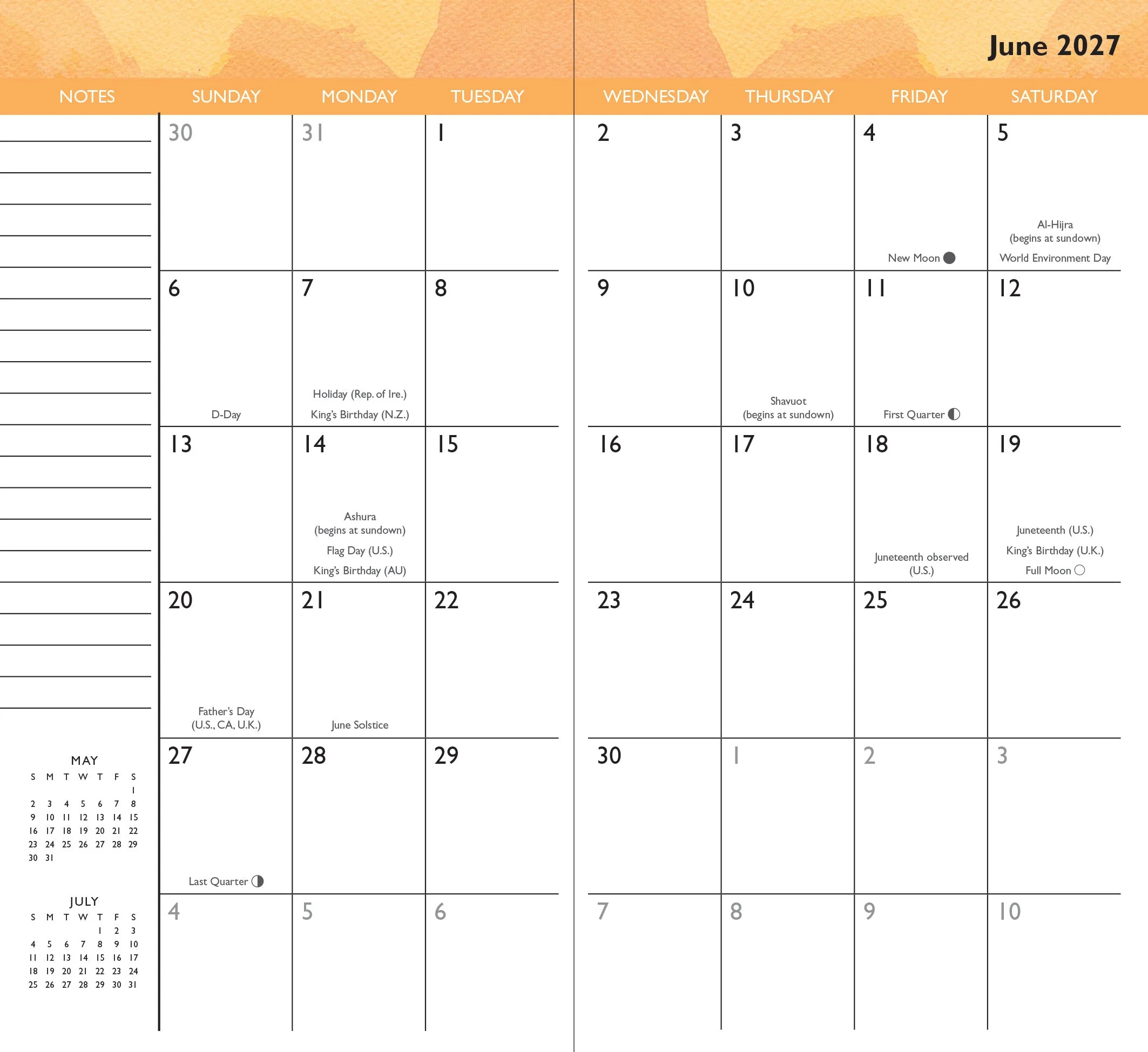 2026-27 Soleil 2-Year Pocket Planner - Image 4