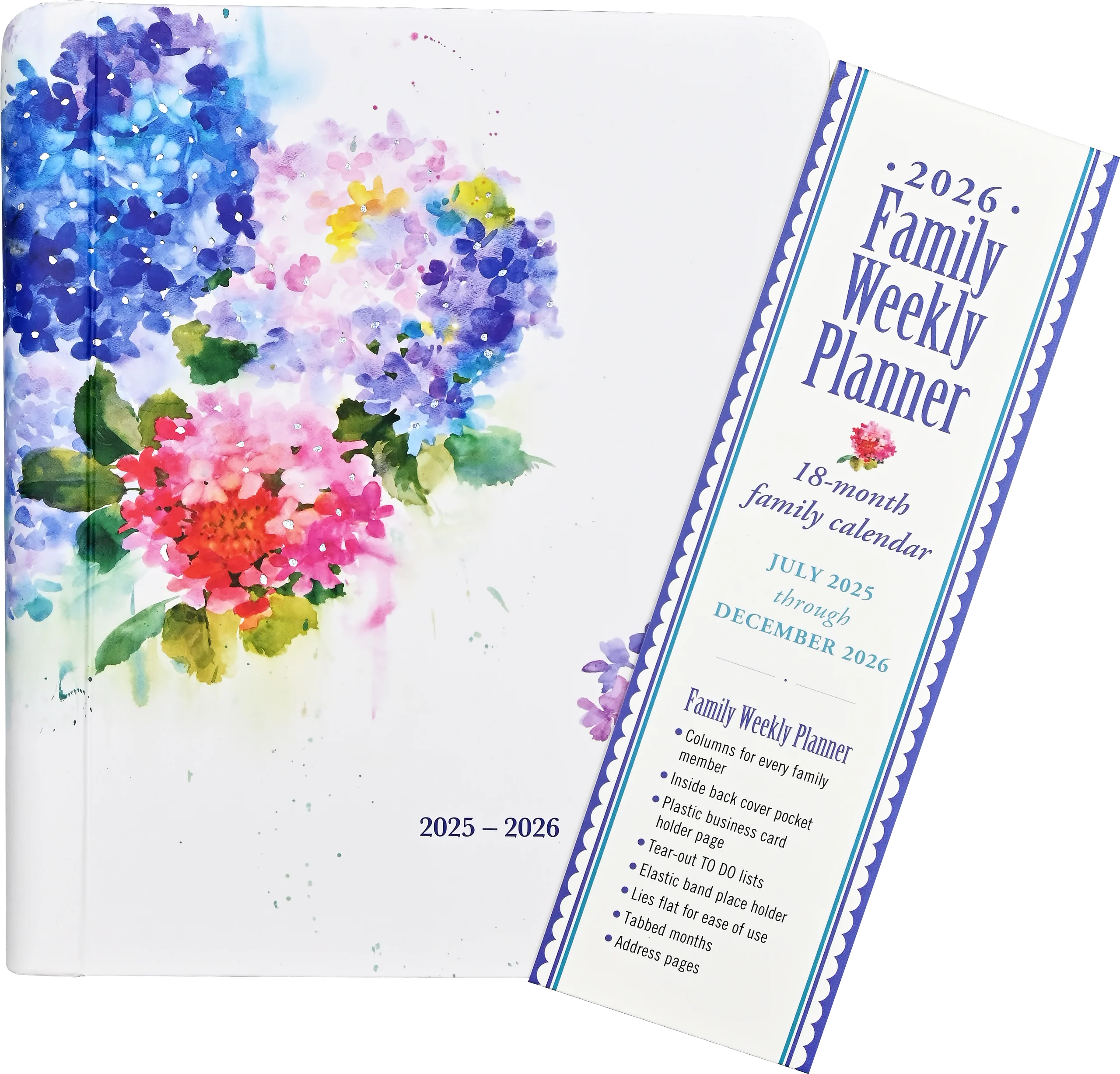 2026 Hydrangeas Family Weekly Planner - Image 3