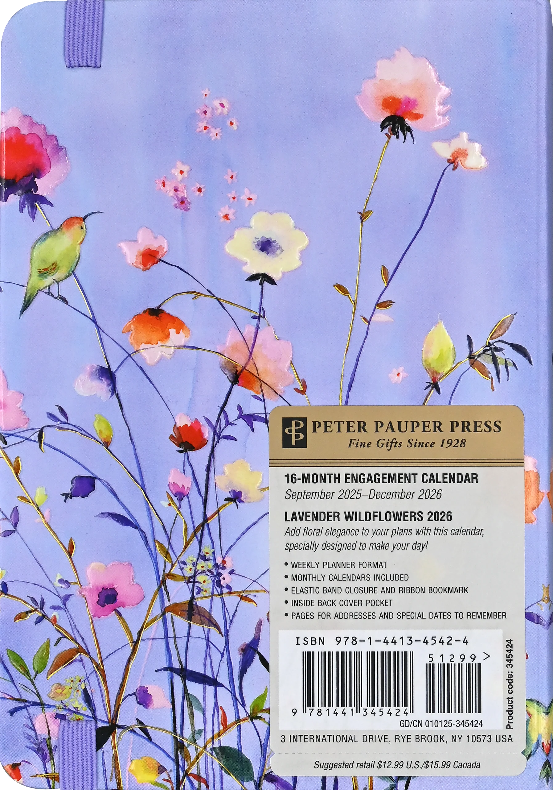 2026 Lavender Wildflowers Weekly Planner - Image 6