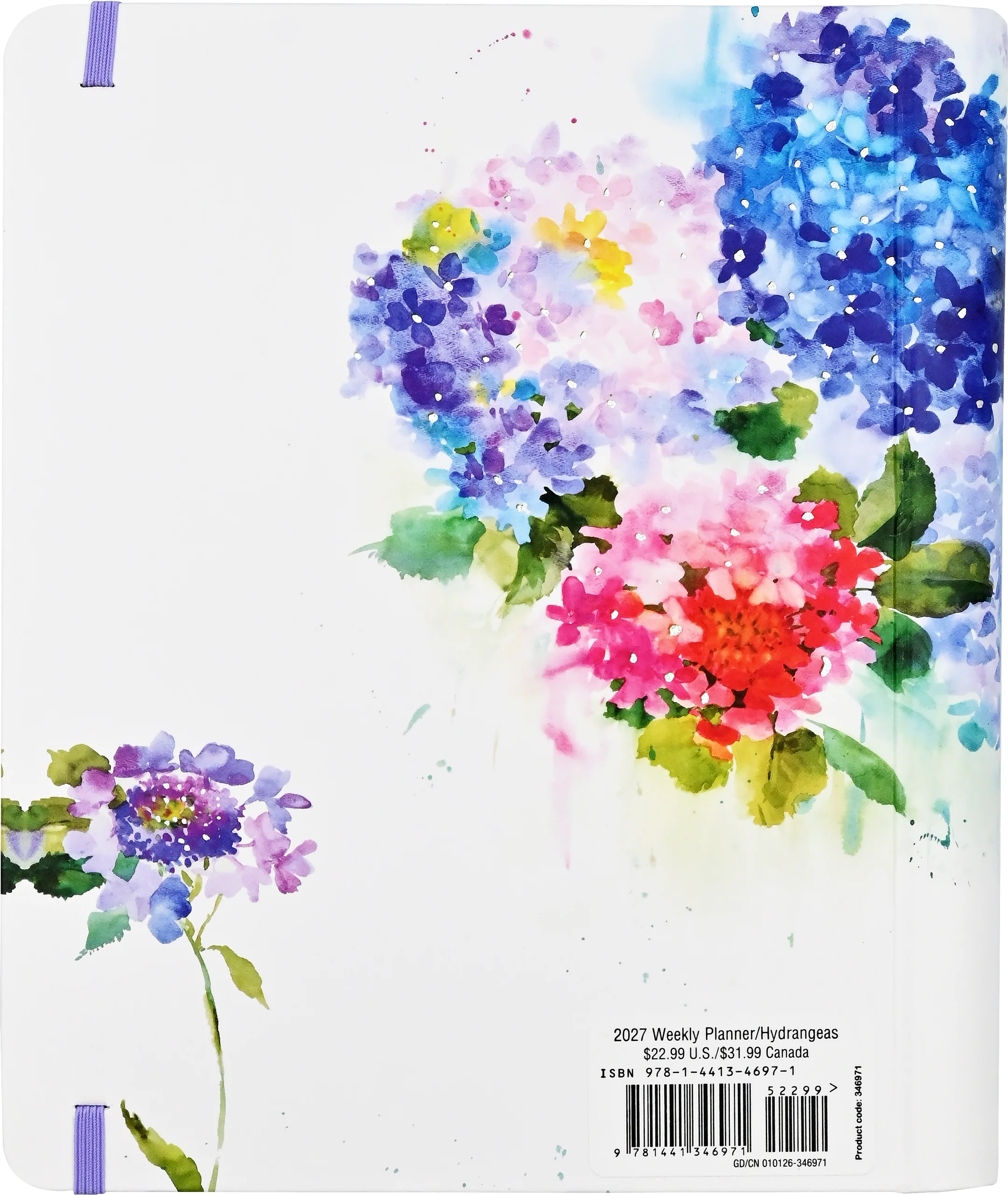 2027 Hydrangeas Family Weekly Planner - Image 11