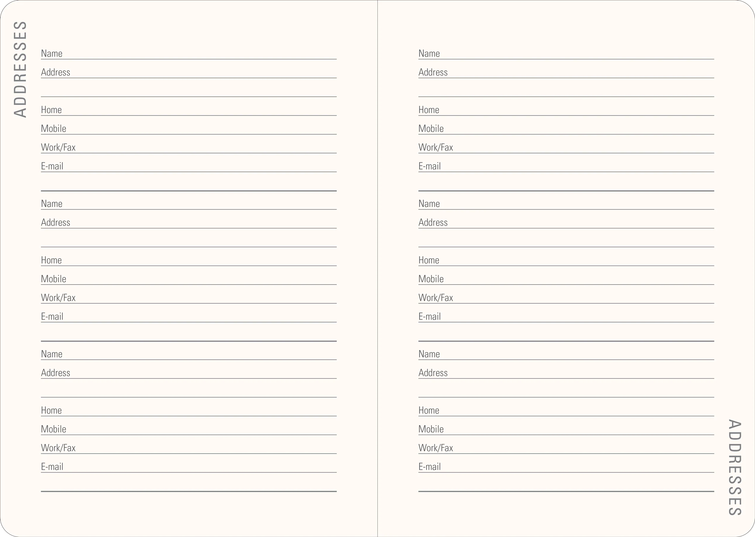 2027 Persian Grove Weekly Planner - Image 4