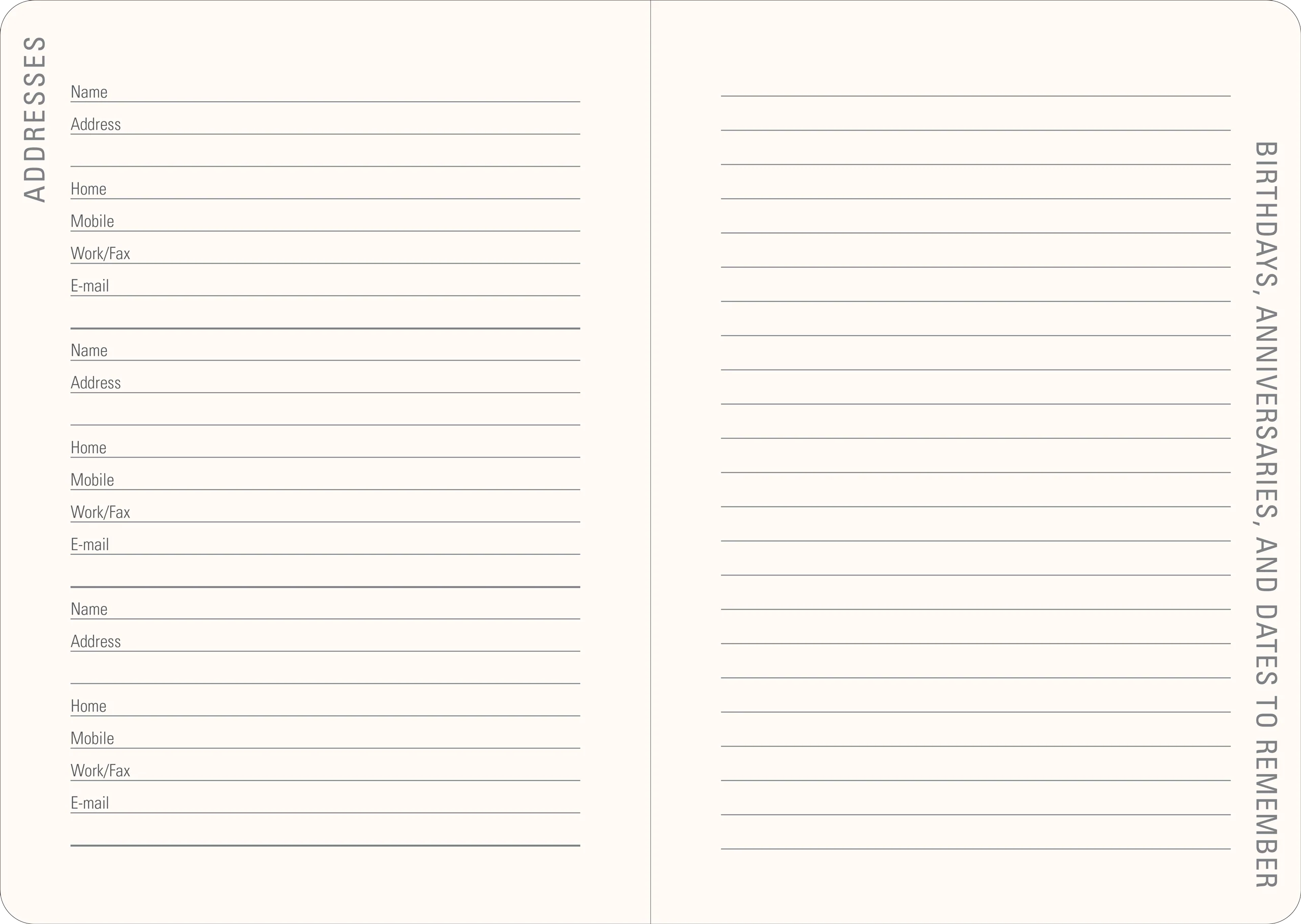 2027 Persian Grove Weekly Planner - Image 5