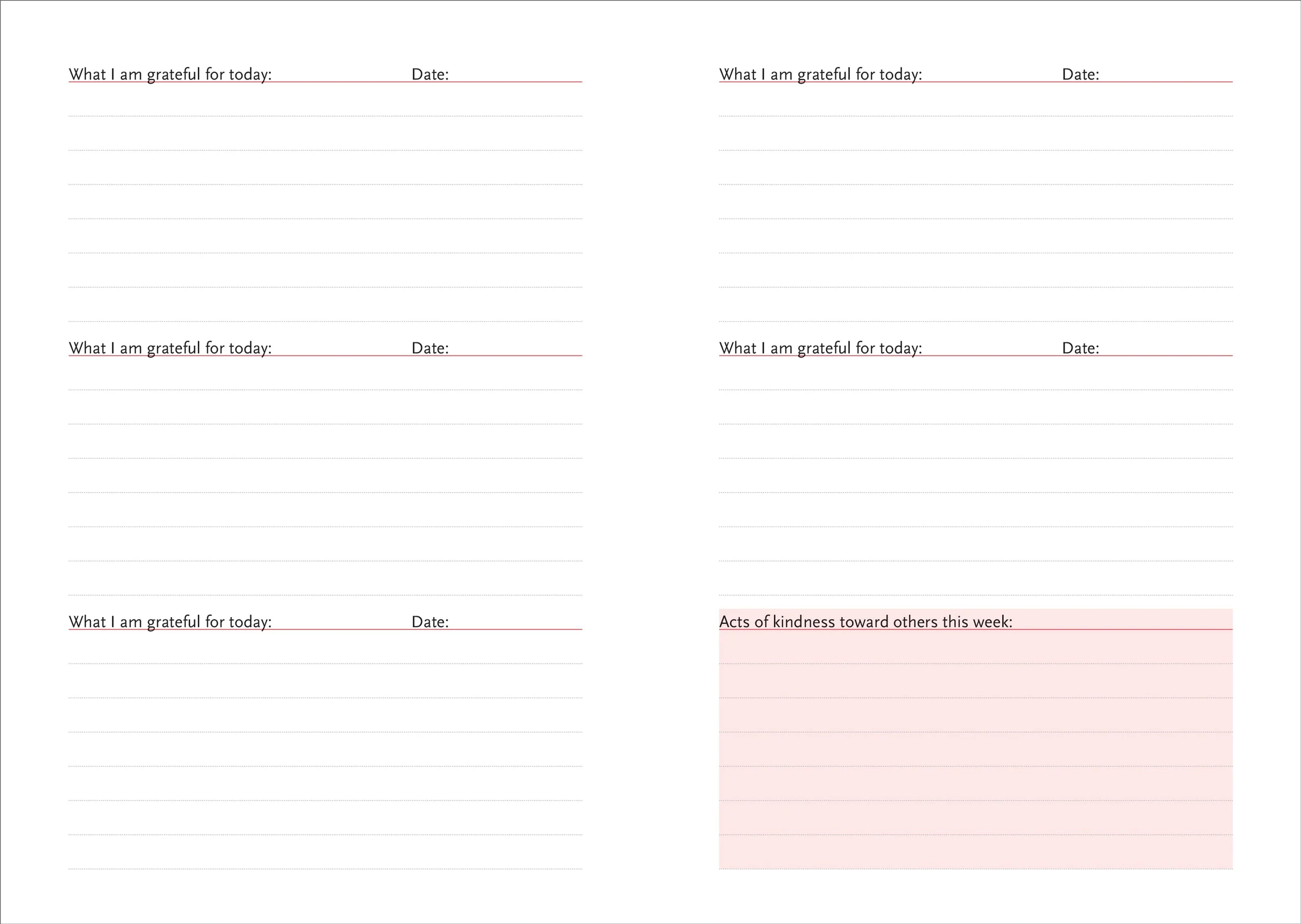 A Daily Dose of Gratitude Journal - Image 3