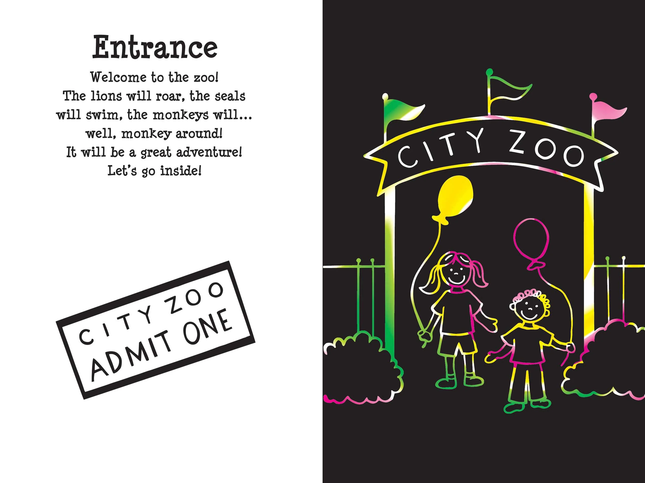 At the Zoo Scratch and Sketch - Image 4