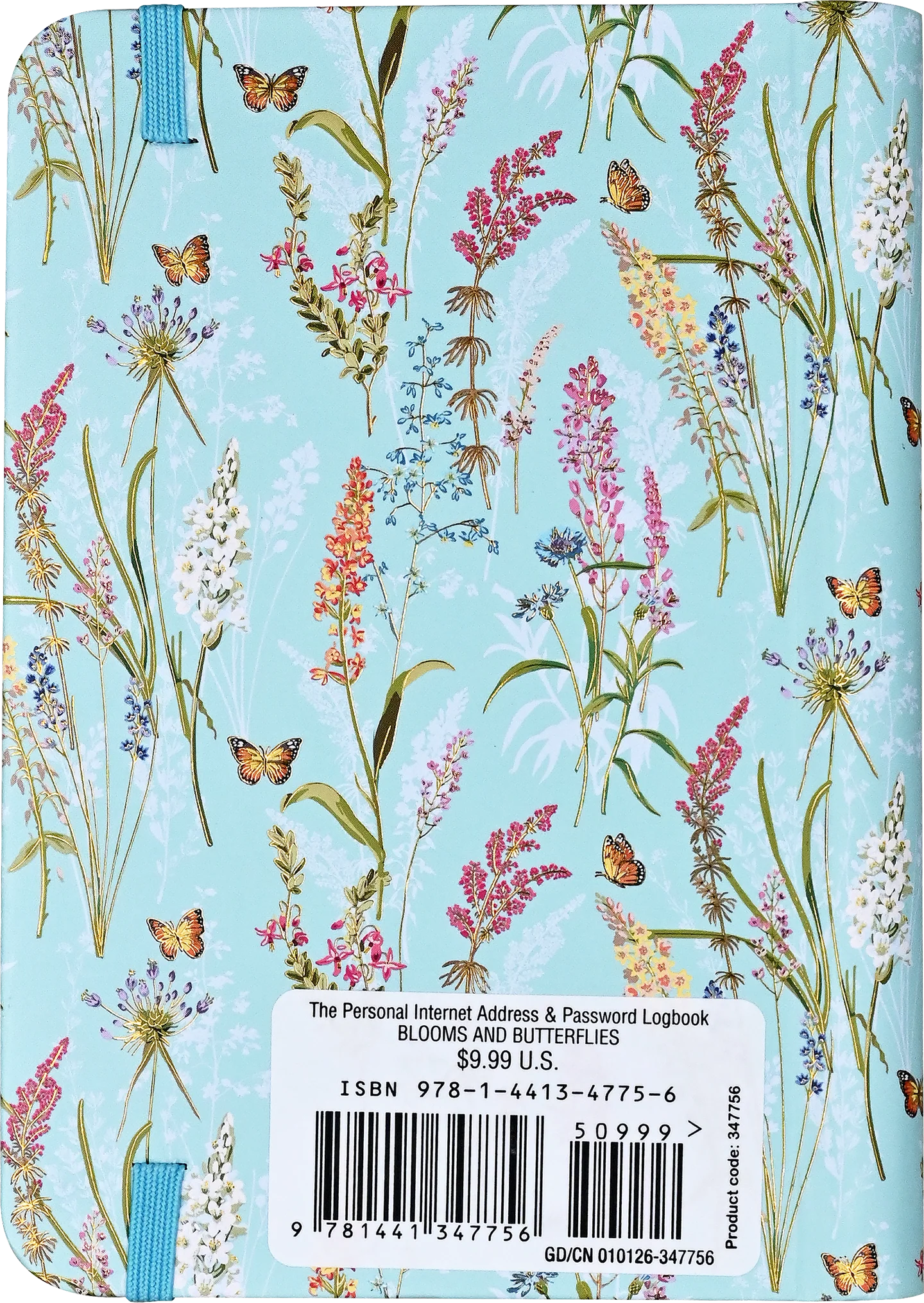 Blooms & Butterflies Internet Address & Password Logbook - Image 8