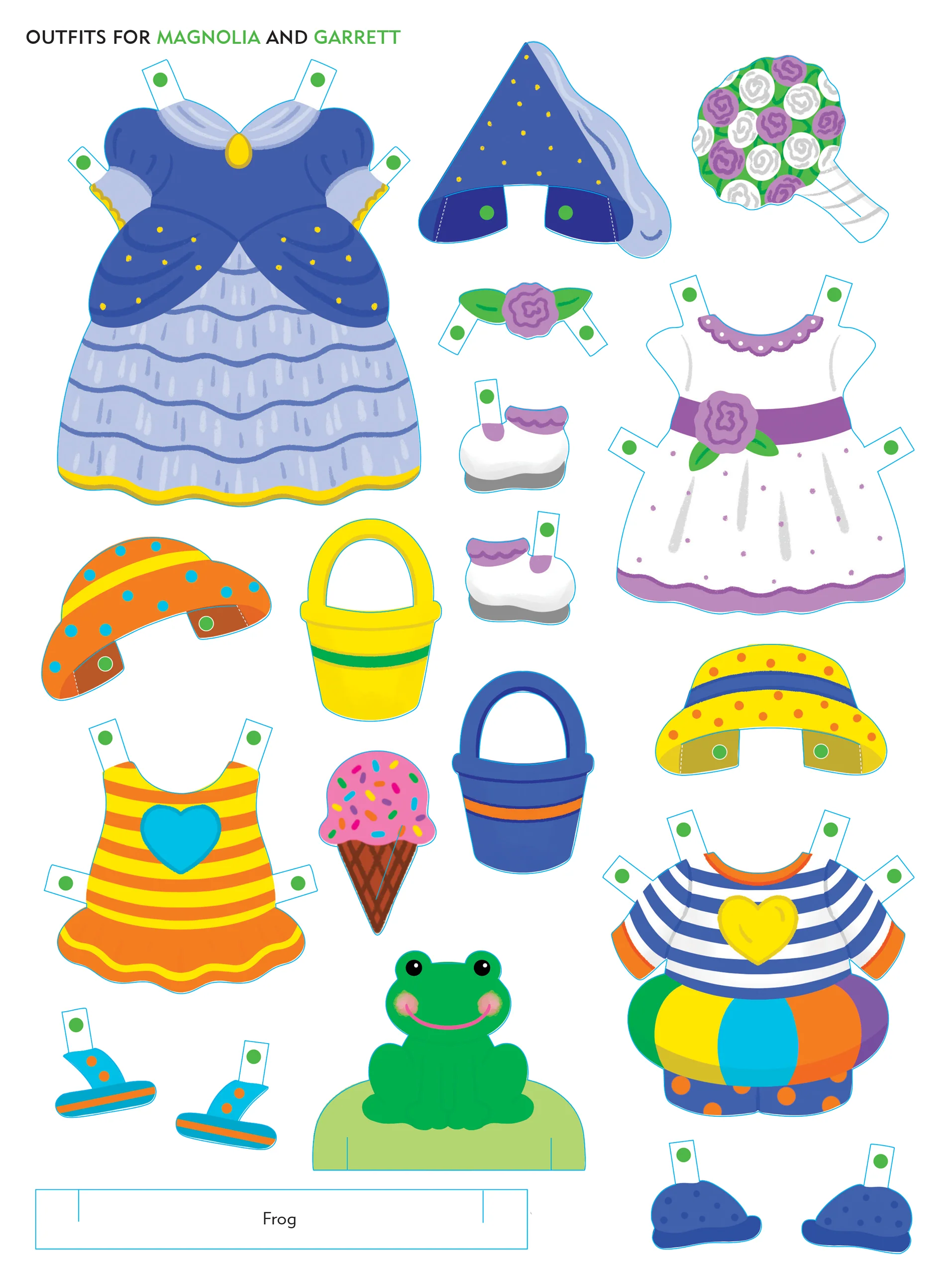 Classic Keepsake Paper Dolls - Beartown - Image 6