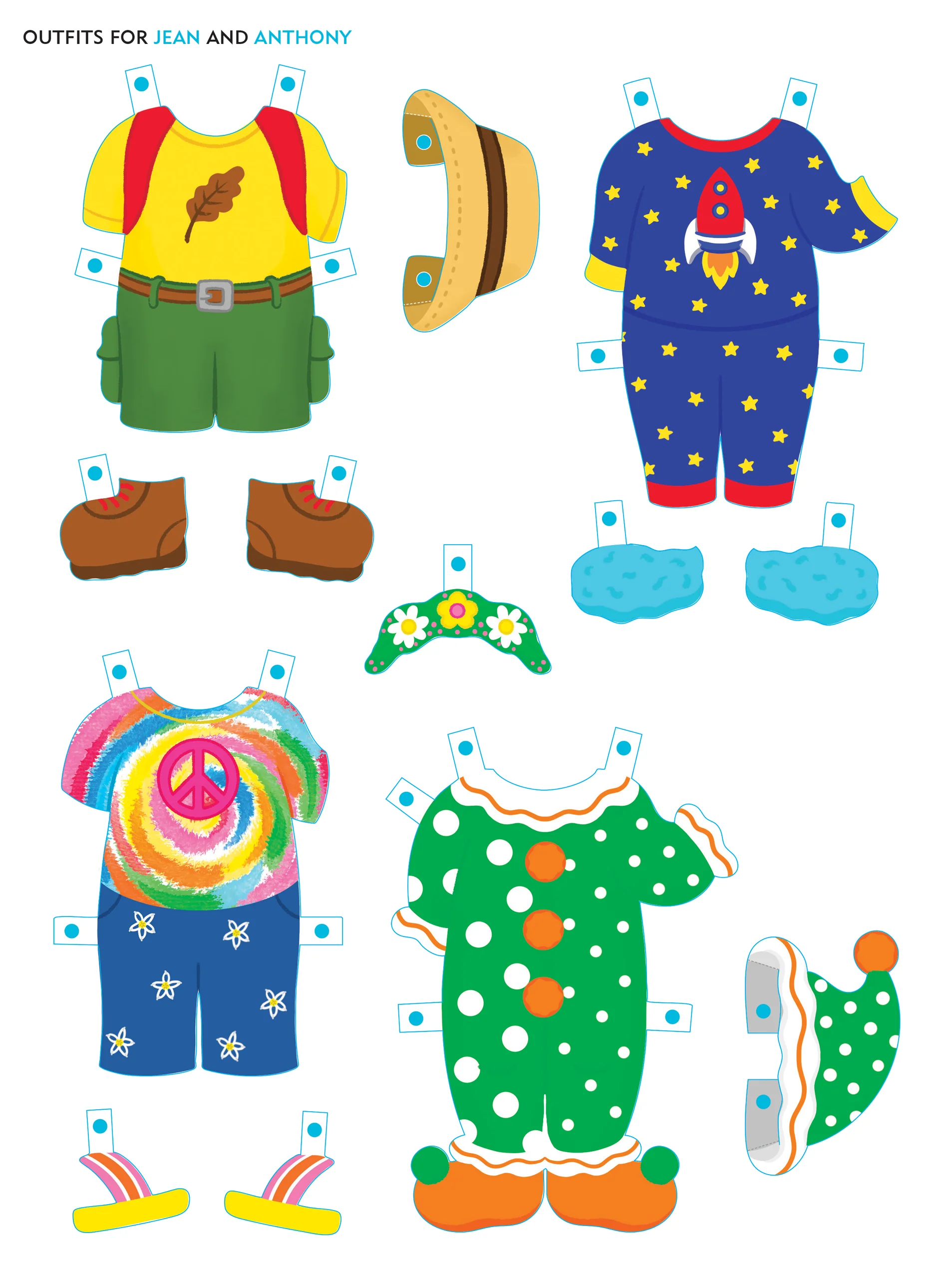 Classic Keepsake Paper Dolls - Beartown - Image 7