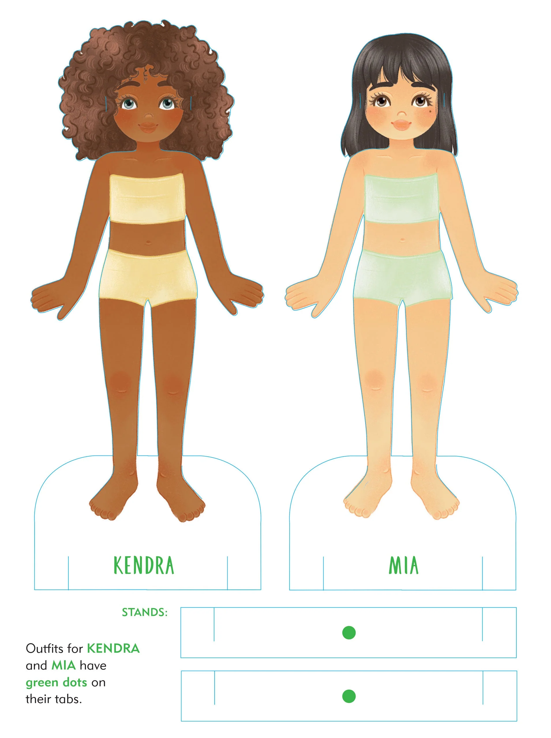 Classic Keepsake Paper Dolls - Fashionistas - Image 4