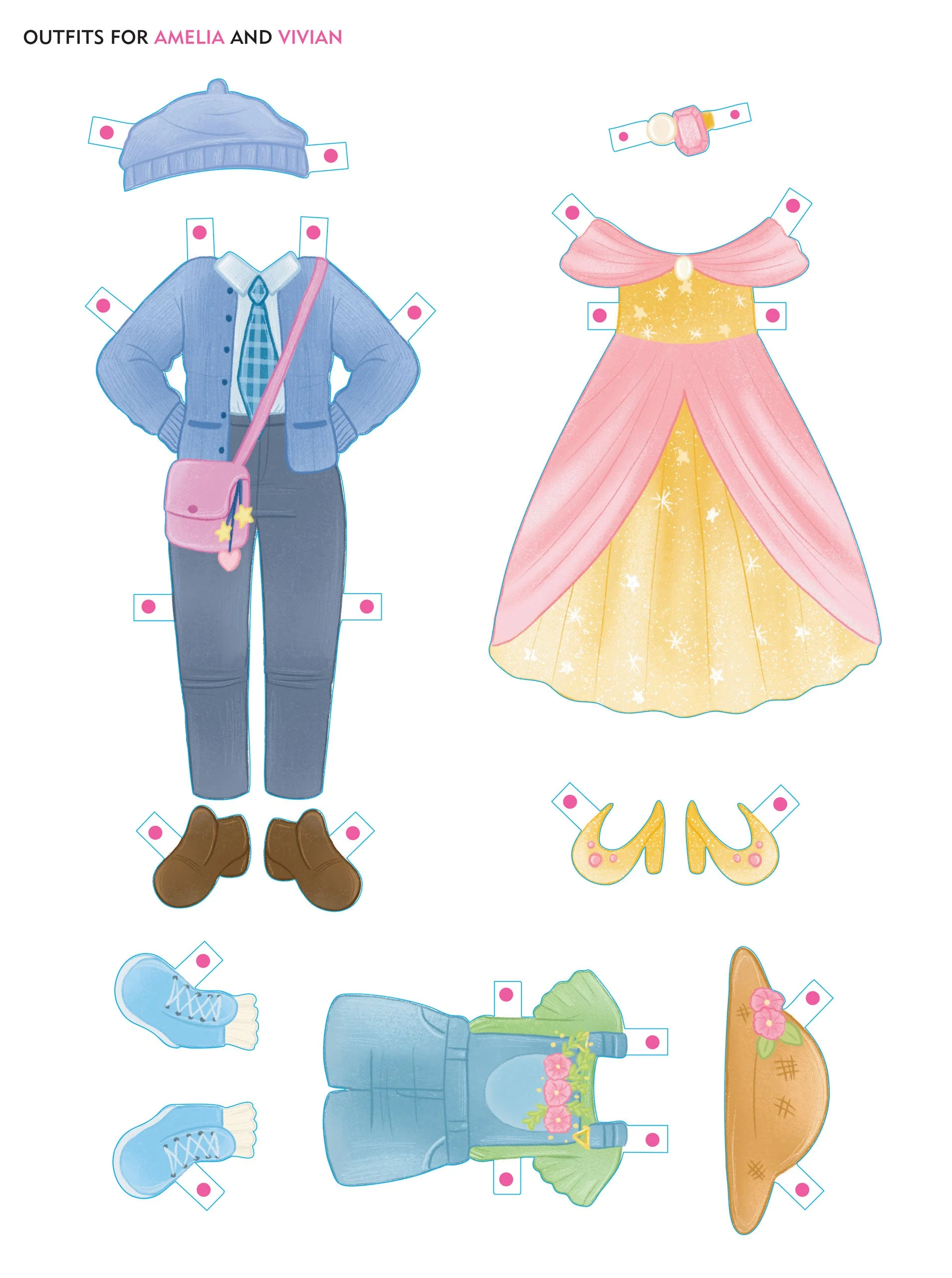 Classic Keepsake Paper Dolls - Fashionistas - Image 6