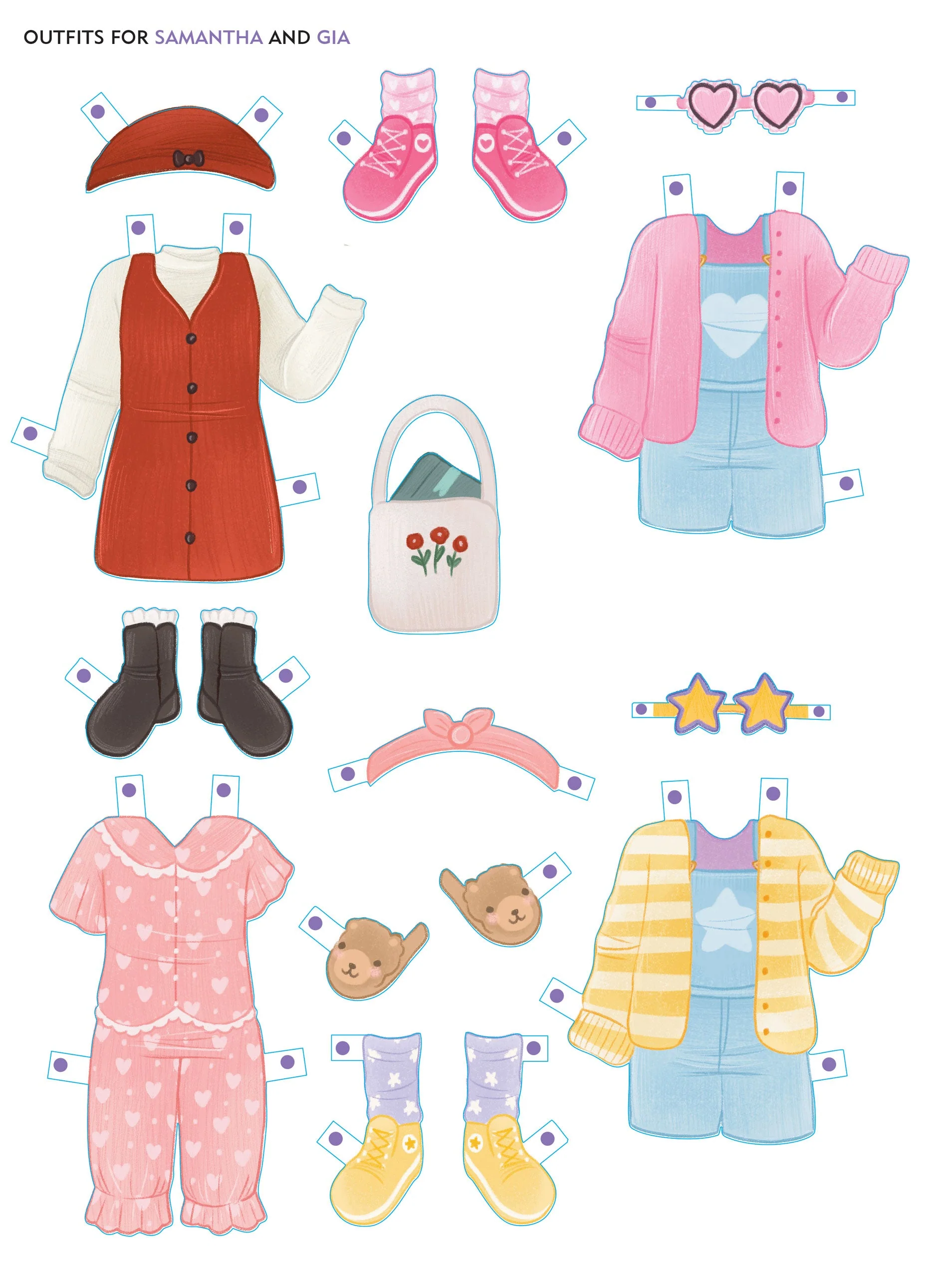 Classic Keepsake Paper Dolls - Fashionistas - Image 8