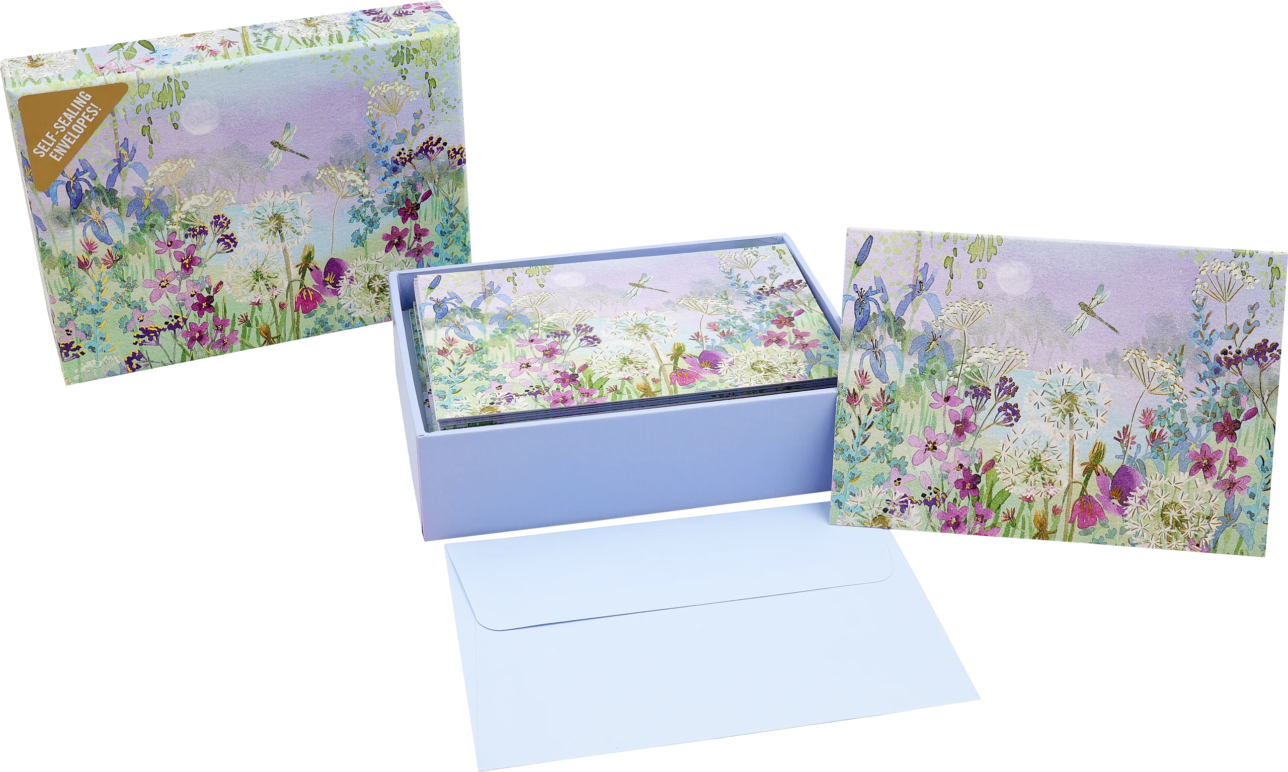 Dragonflies & Dandelions Note Cards - Image 3