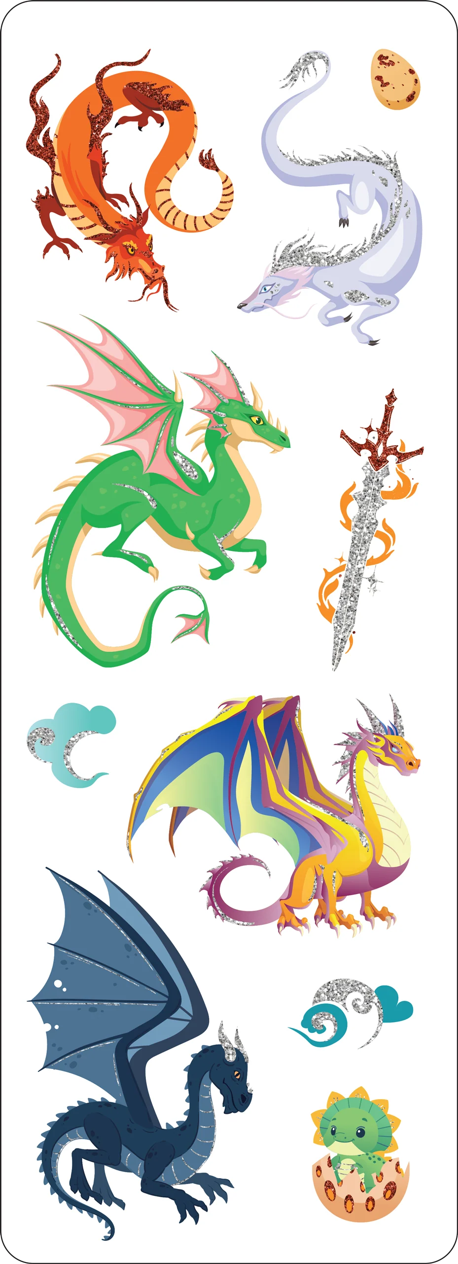Dragons Sticker Set - Image 3