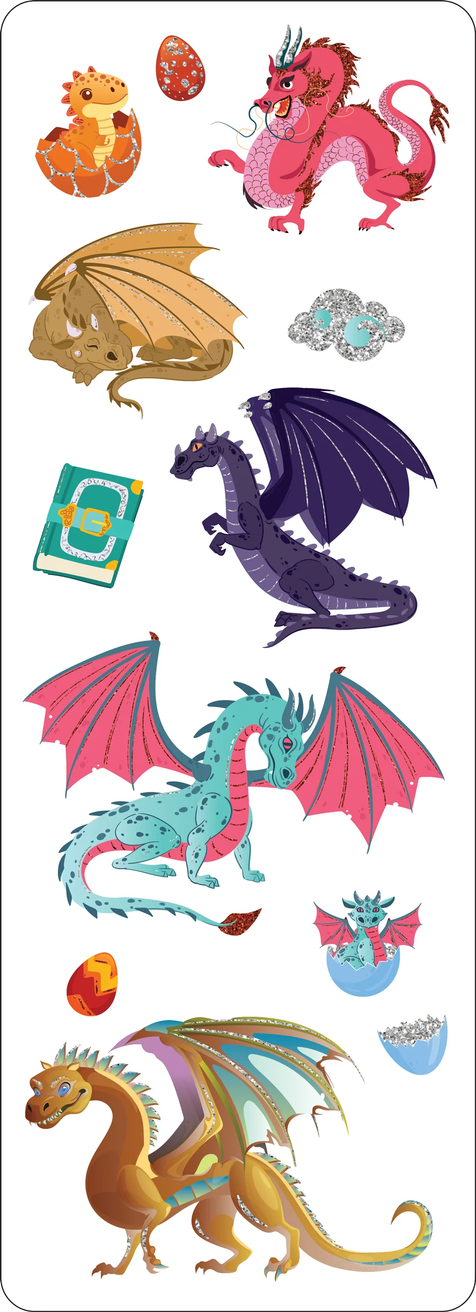 Dragons Sticker Set - Image 4