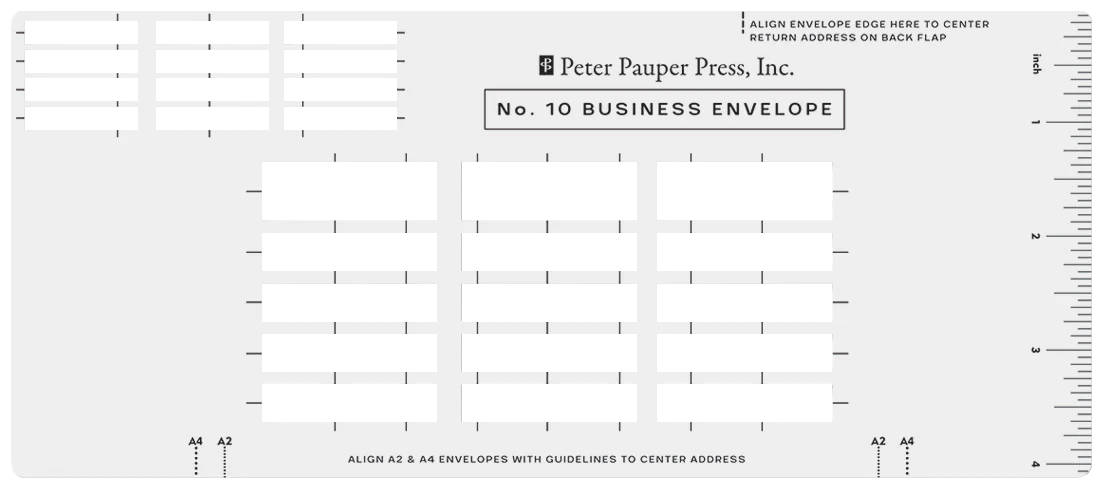 Envelope Addressing Guides - Image 3