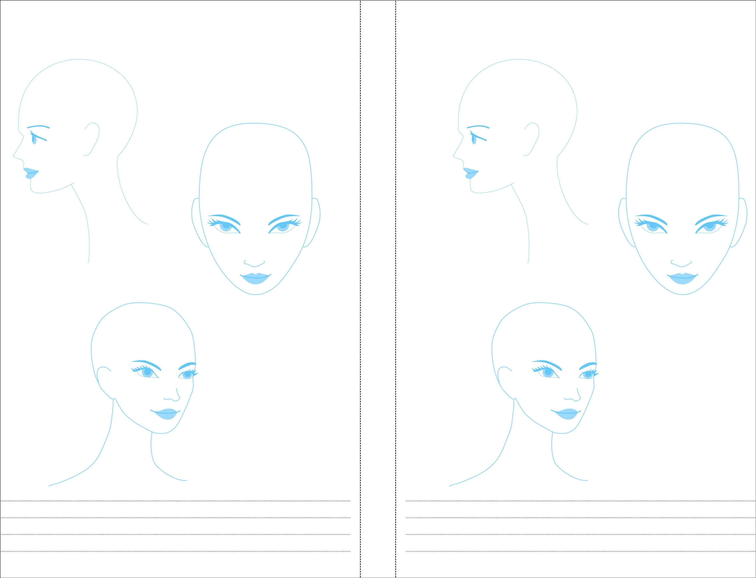 Essentials Fashion Sketchbook: A Designer's Companion - Image 6