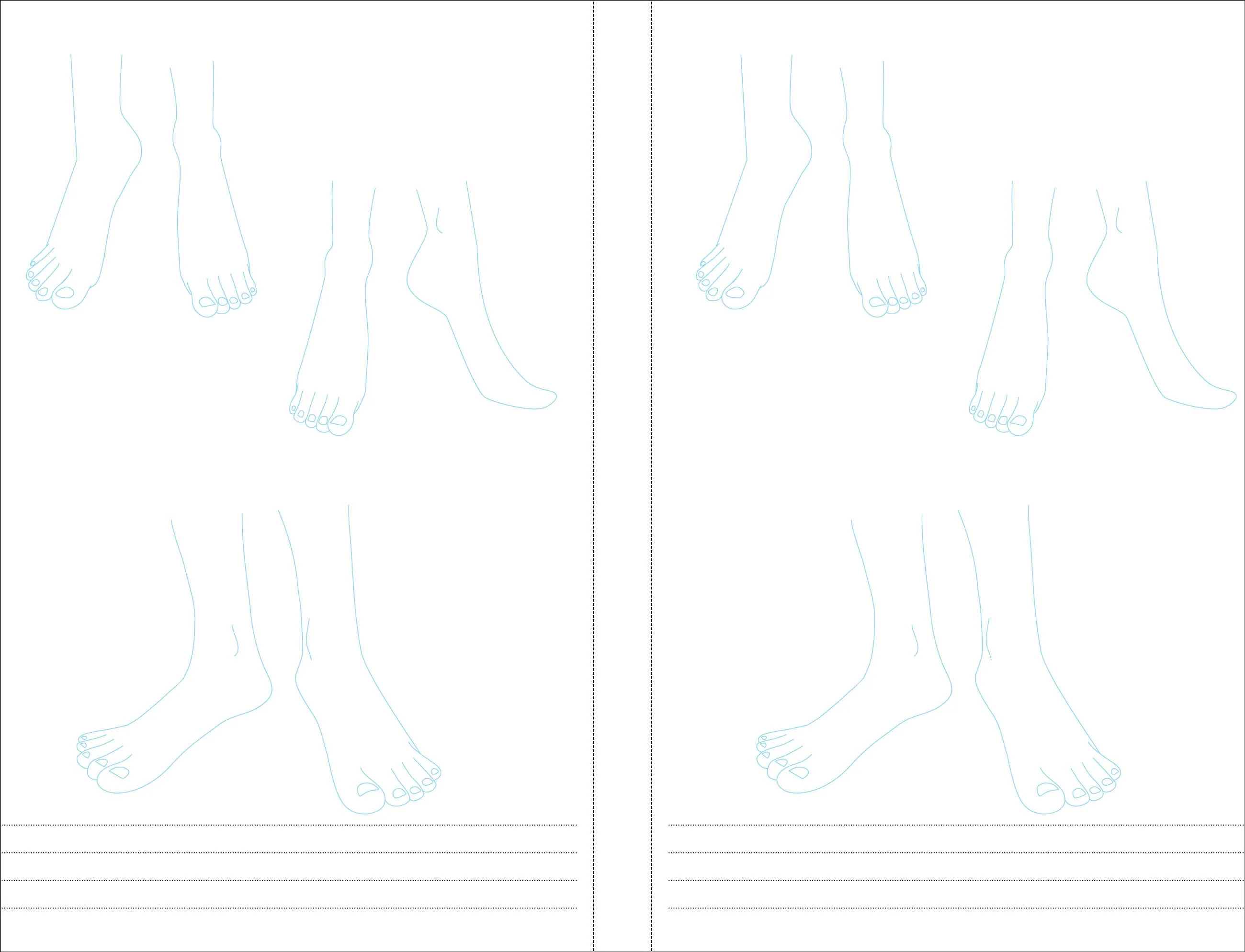 Essentials Fashion Sketchbook: A Designer's Companion - Image 7