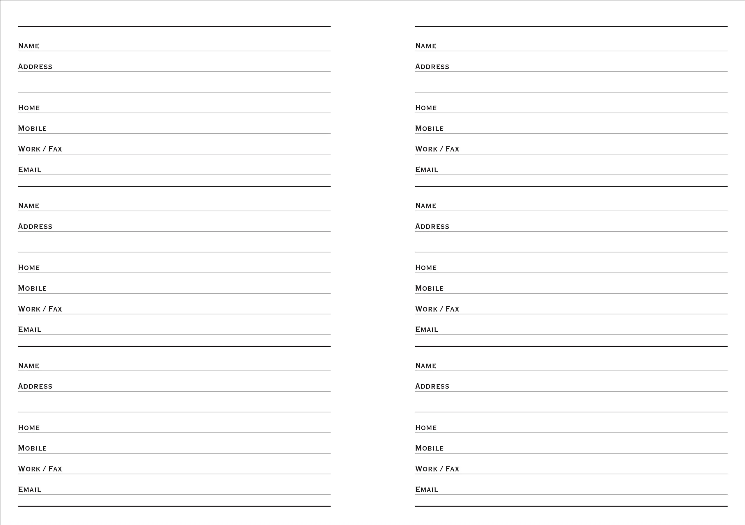 Hydrangeas Large Address Book - Image 3