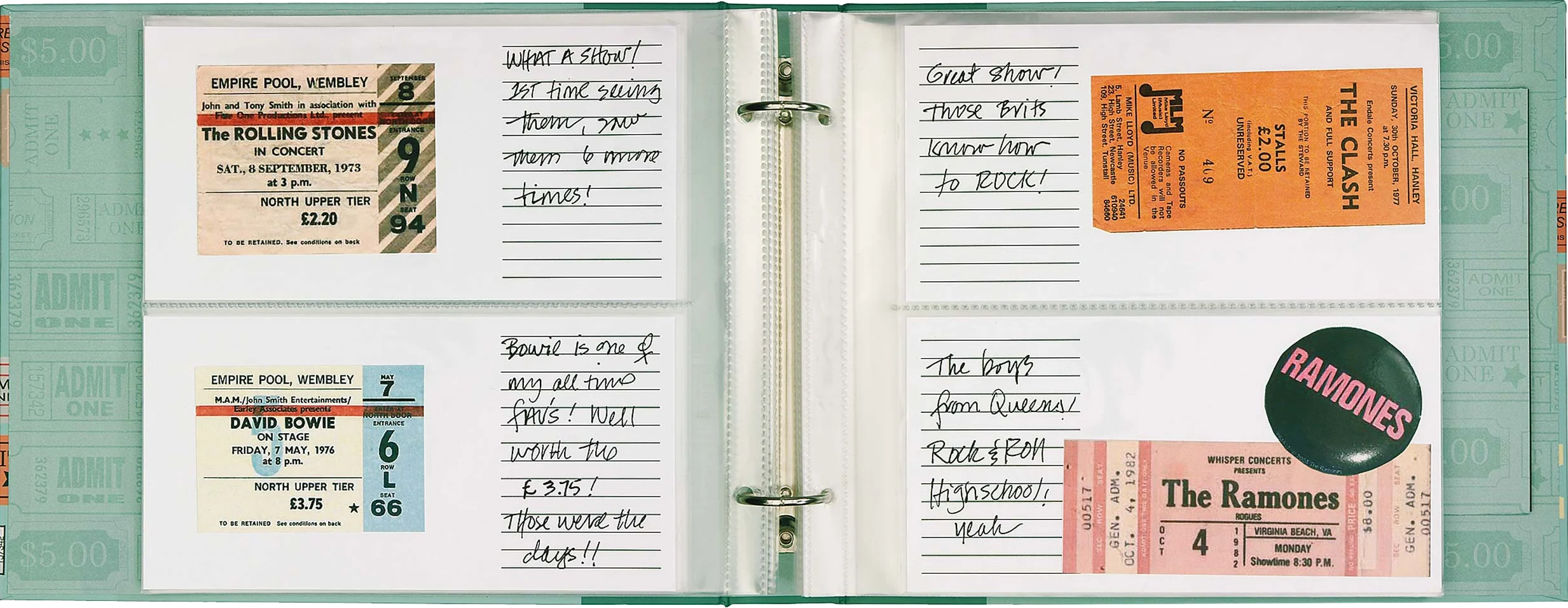 Just the Ticket: Ticket Stub Organizer - Image 3