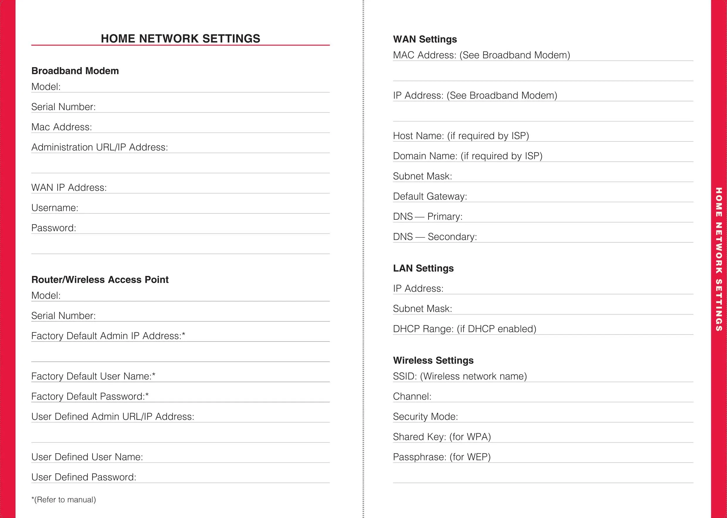 Large-Format Internet Address & Password Logbook (Black) - Image 3