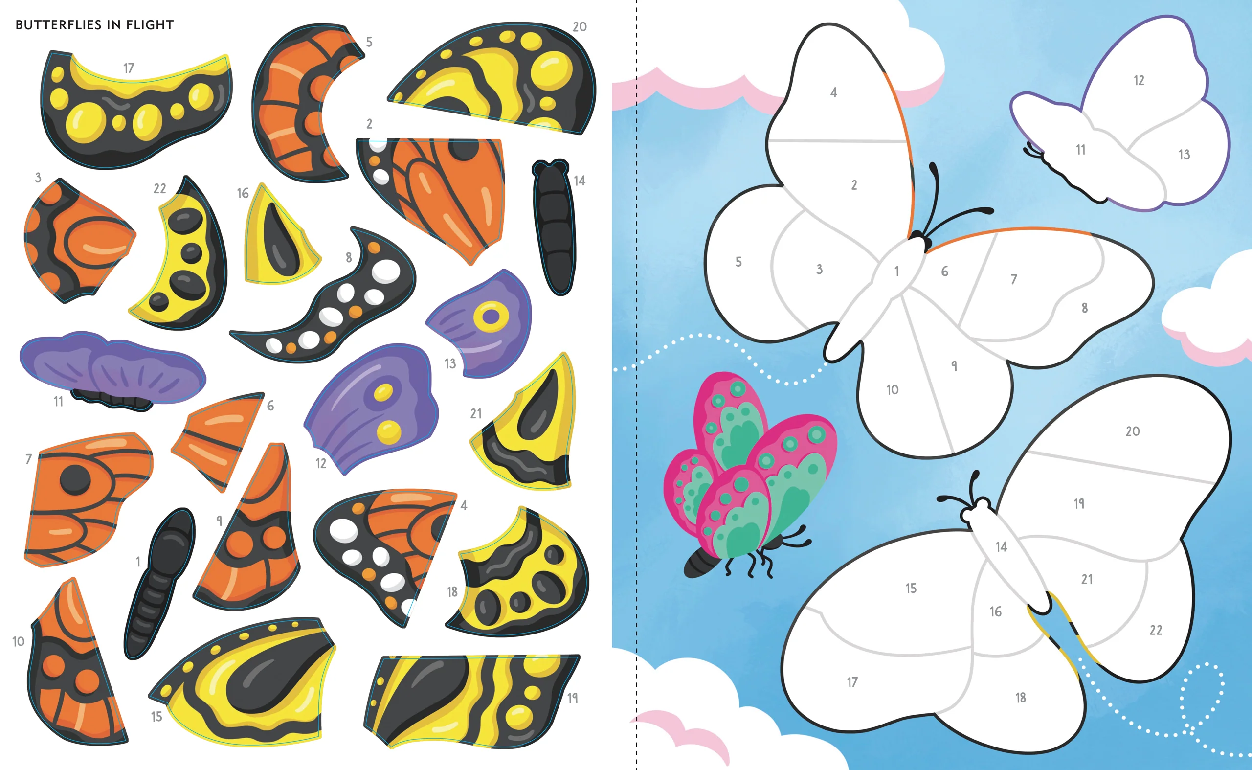 Large Print Color-by-Sticker Book: Calming Creations - Image 3