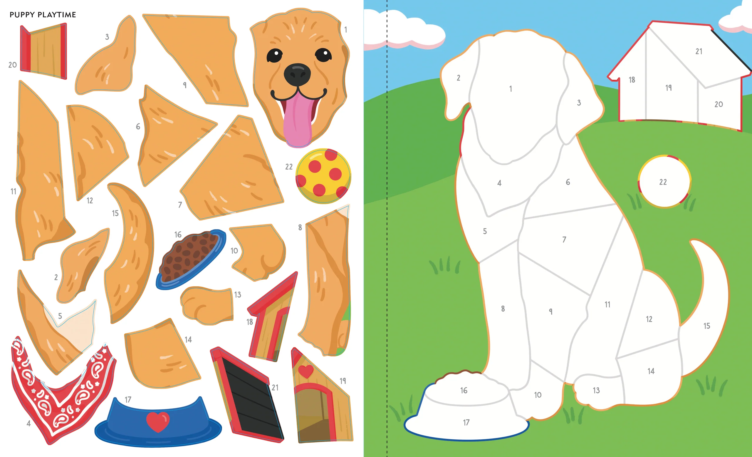 Large Print Color-by-Sticker Book: Calming Creations - Image 7