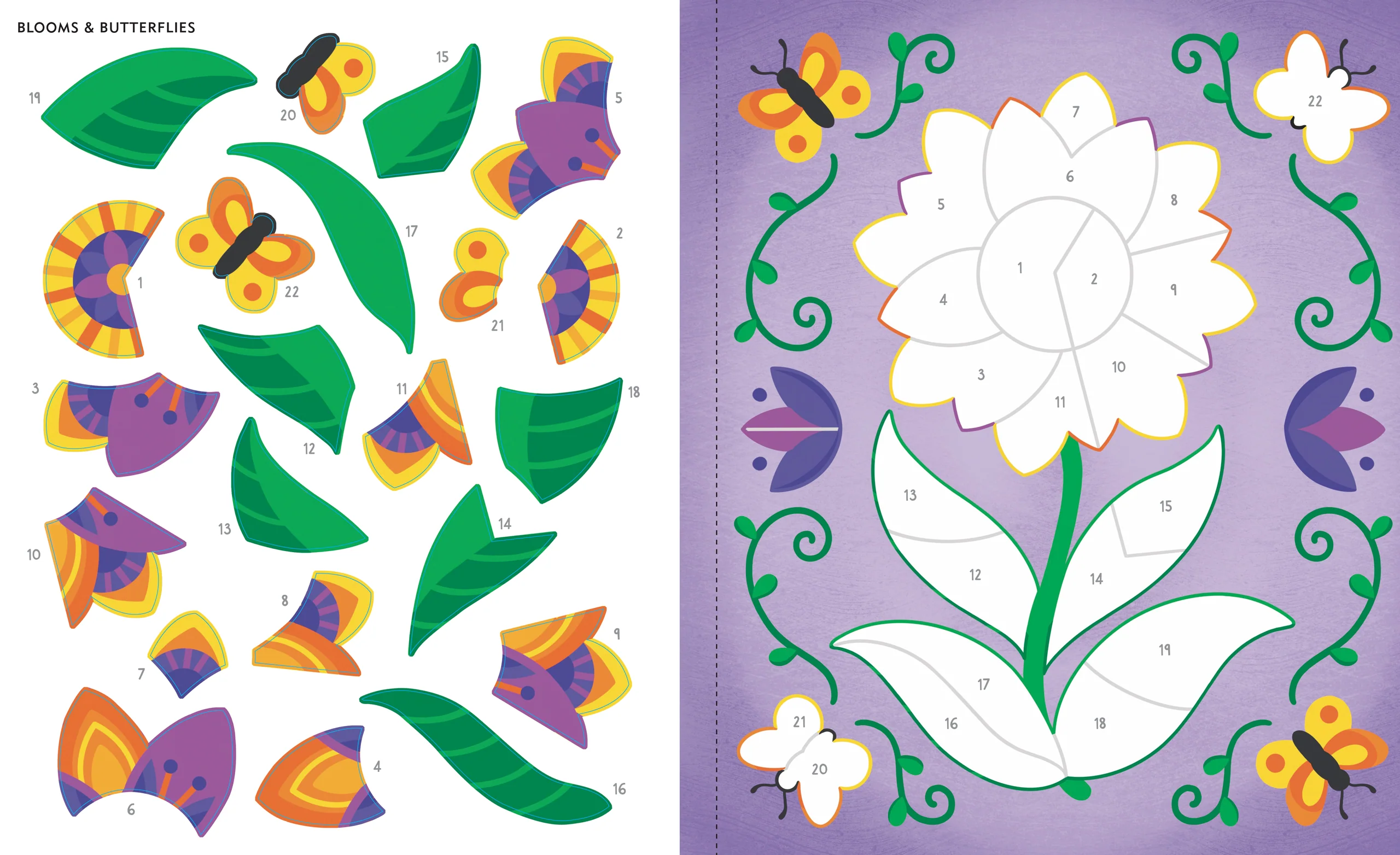 Large Print Color-by-Sticker Book: Mindfulness - Image 3