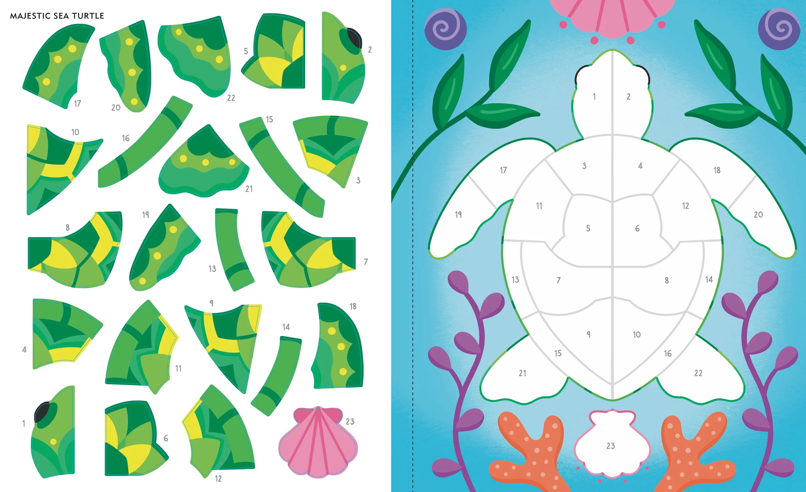 Large Print Color-by-Sticker Book: Mindfulness - Image 5