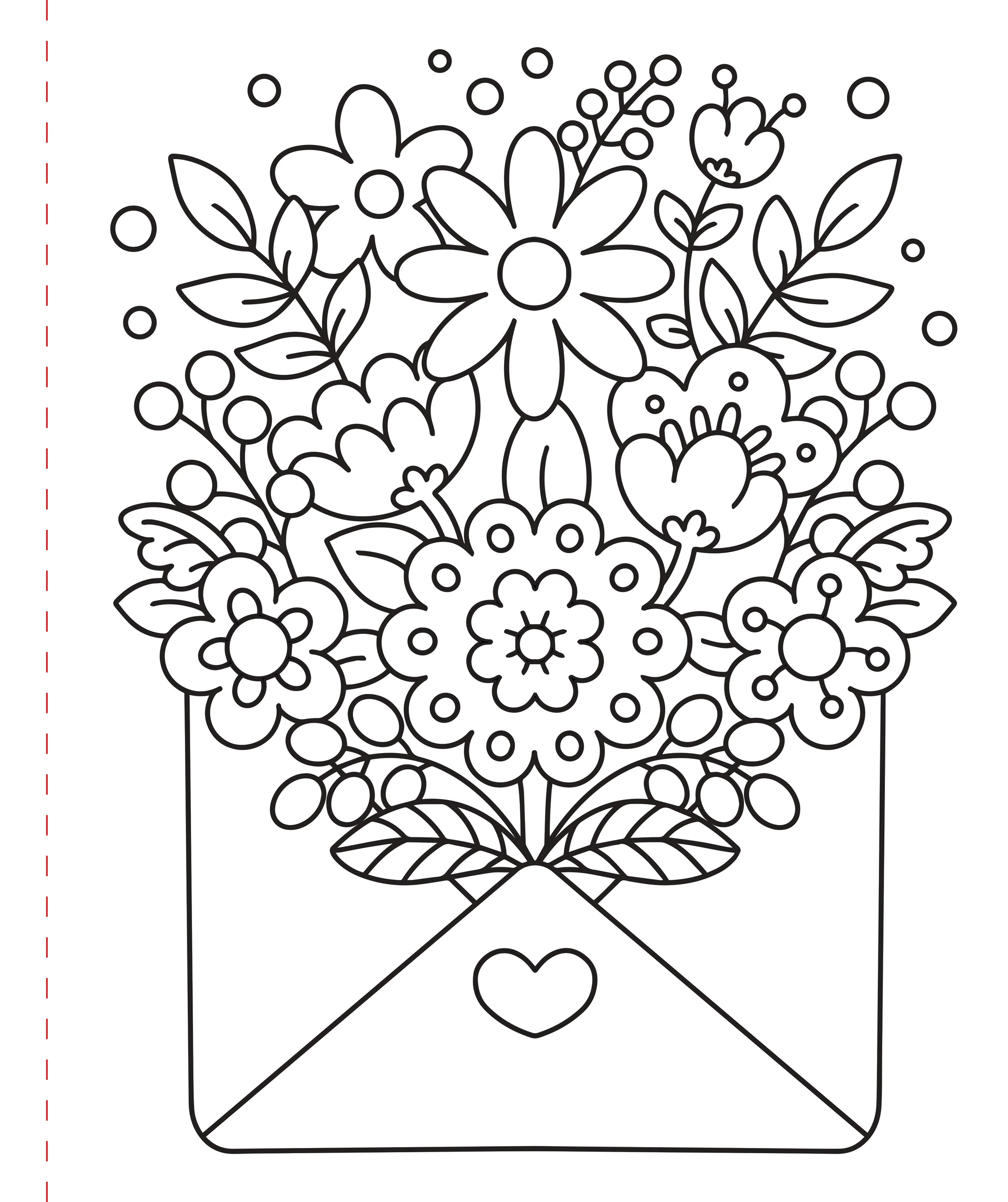 Large Print Coloring Book - Stress-Relief - Image 3