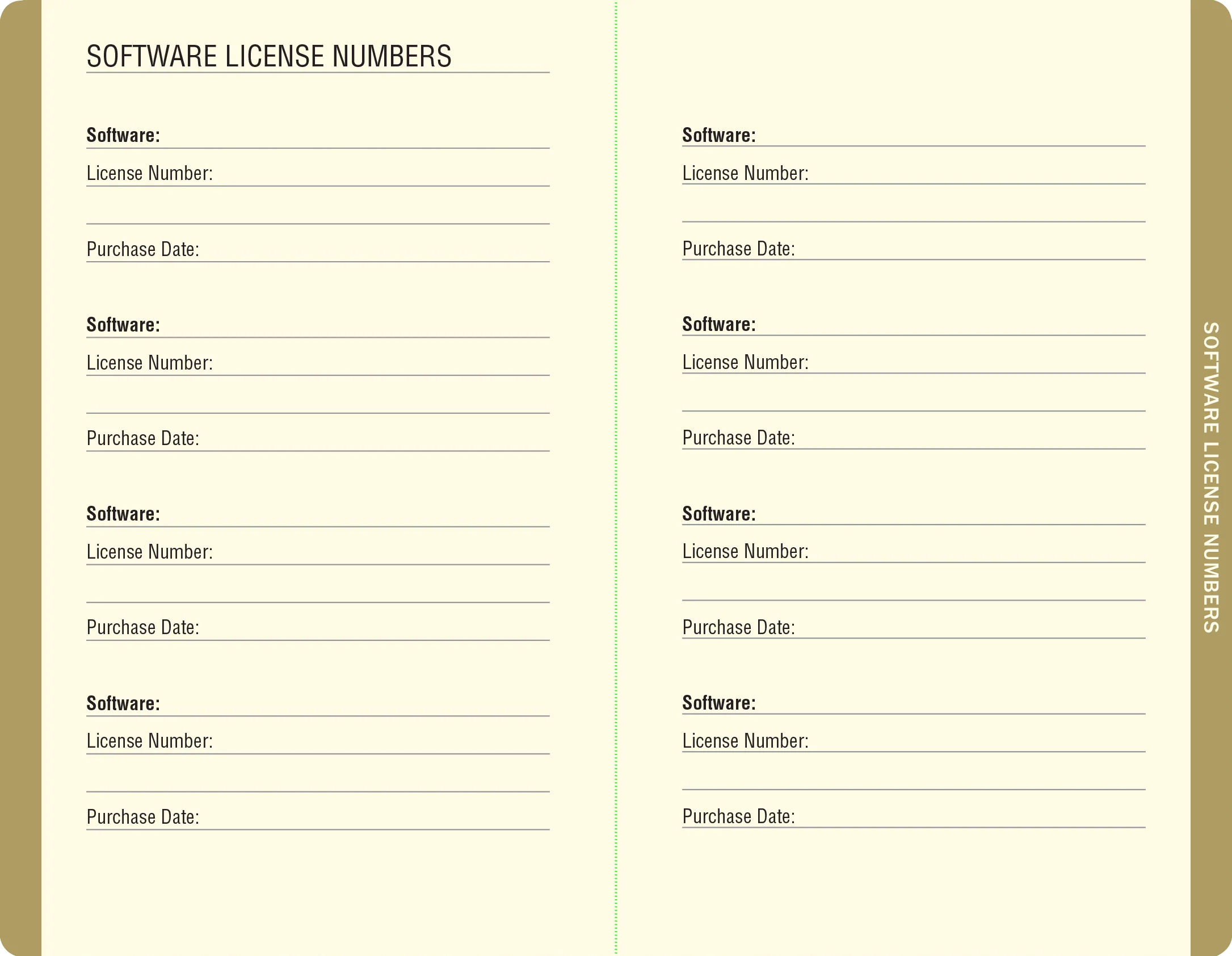 Marble Internet Address & Password Logbook - Image 4