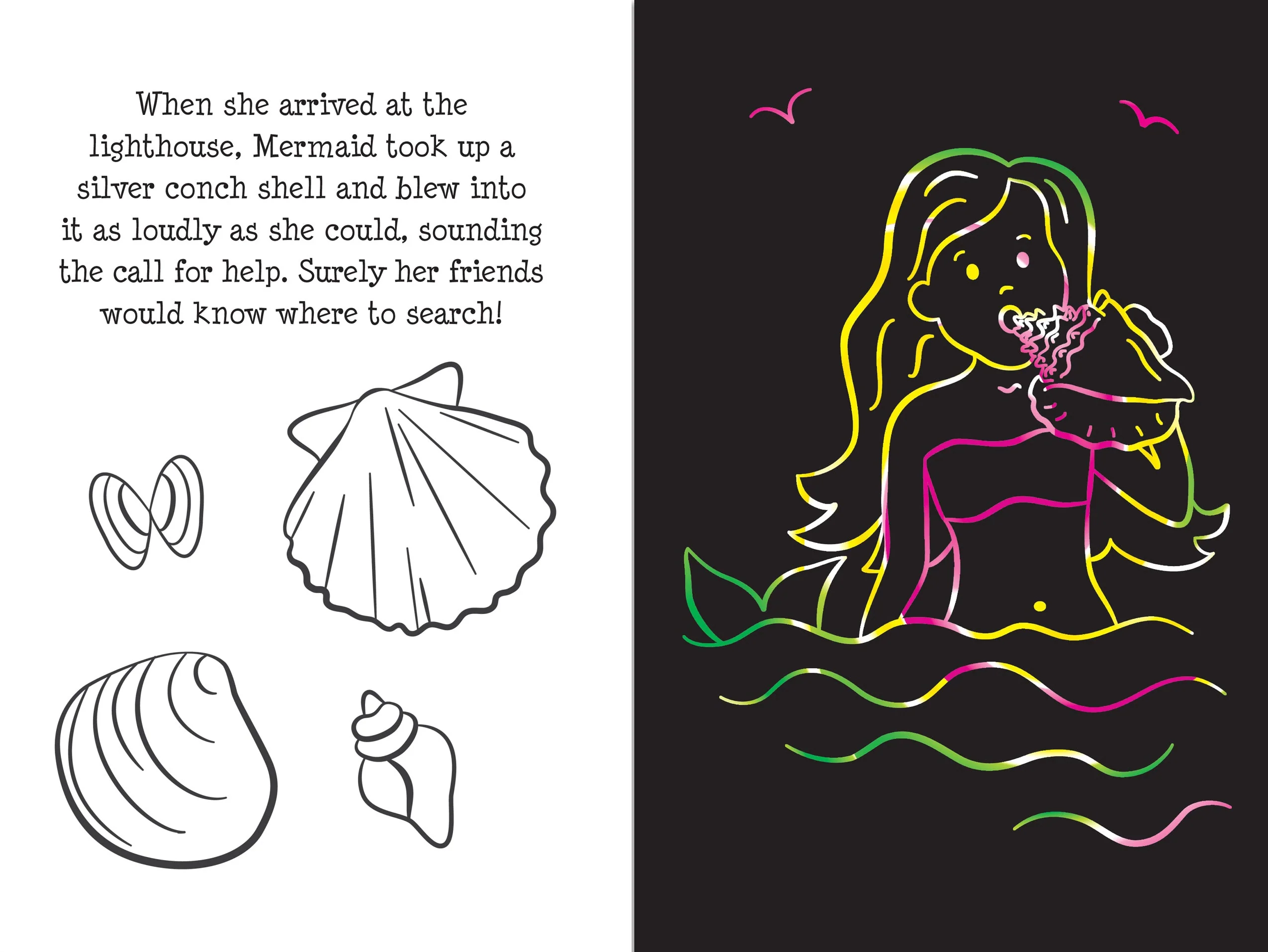 Mermaid Adventure Scratch and Sketch - Image 4