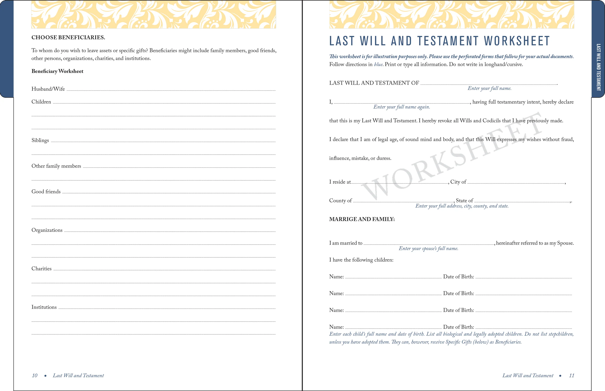 My Family Estate Legal Document Kit - Image 4