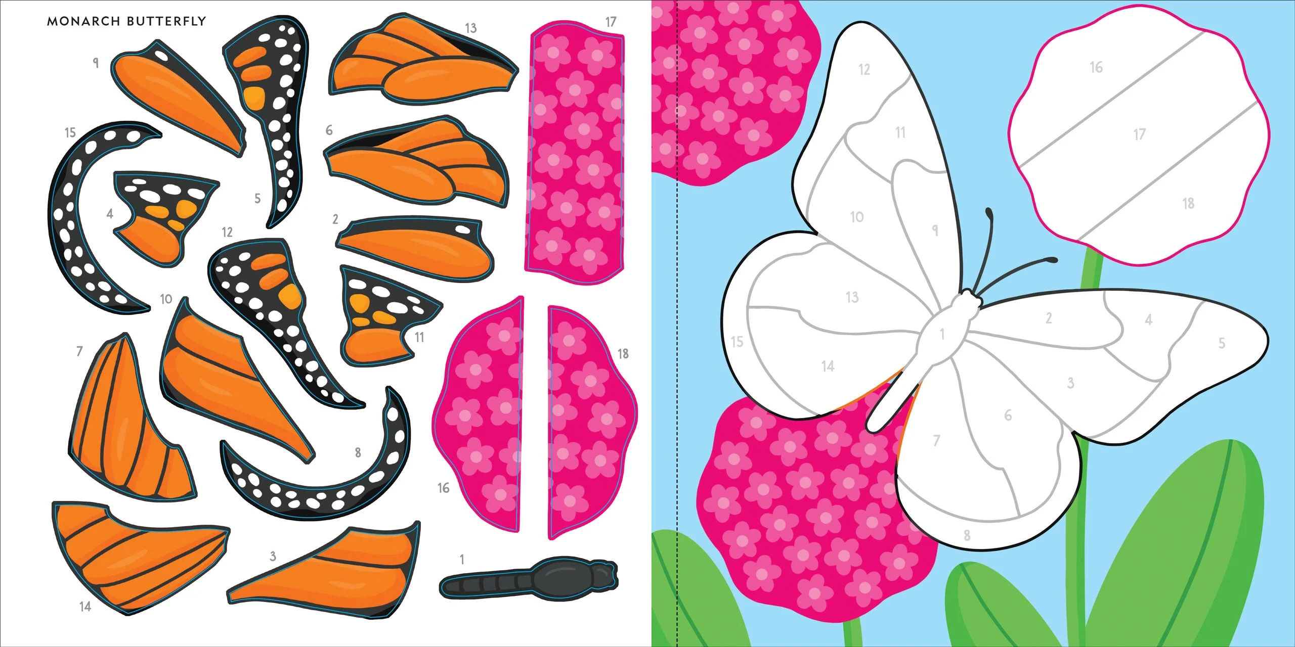 My First Color-By-Sticker Book -- Butterflies & Bugs - Image 3
