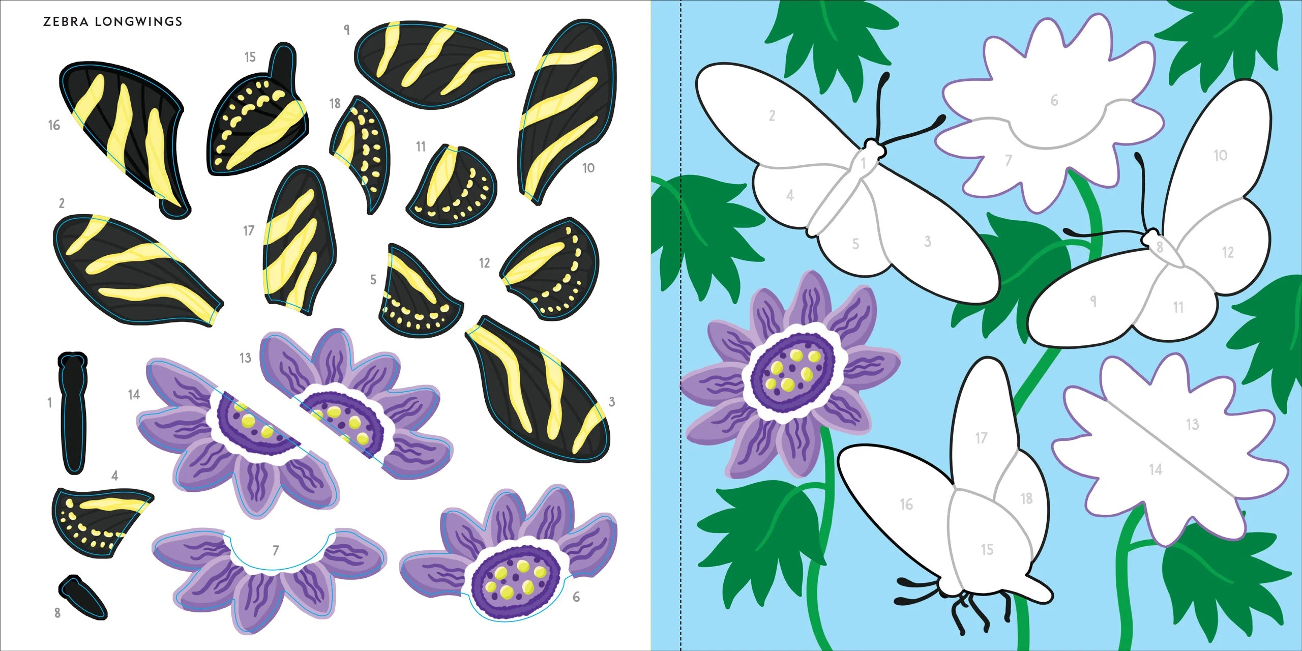 My First Color-By-Sticker Book -- Butterflies & Bugs - Image 5