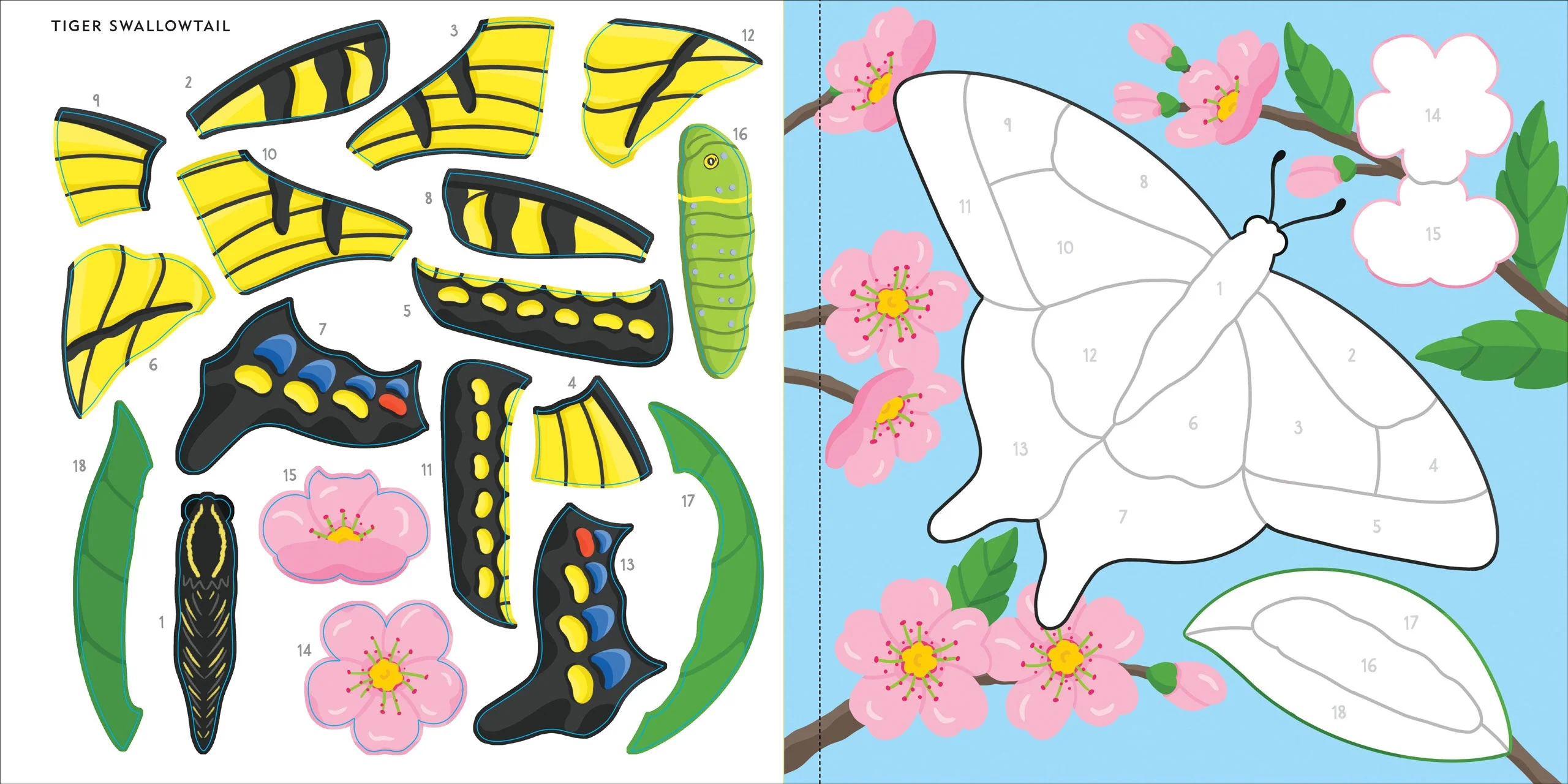 My First Color-By-Sticker Book -- Butterflies & Bugs - Image 7