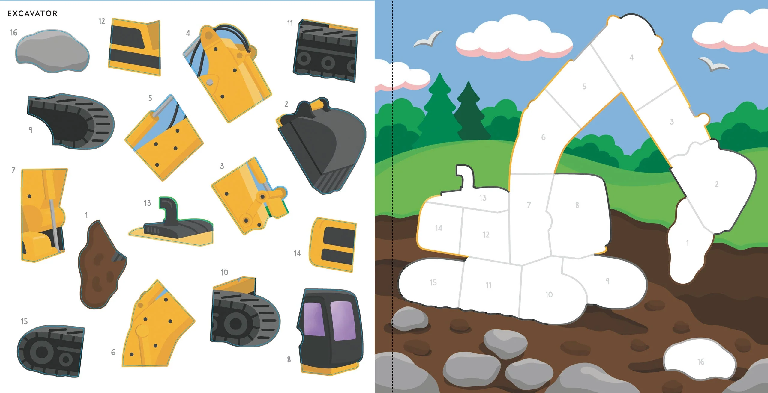My First Color-By-Sticker Book -- Cars, Trucks, & Trains - Image 5