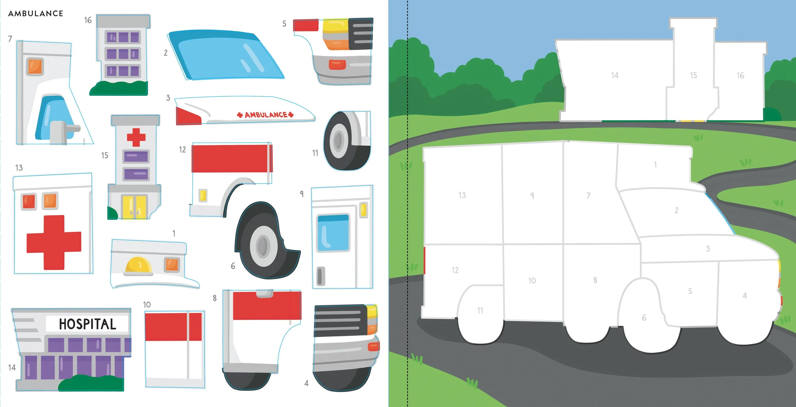 My First Color-By-Sticker Book -- Cars, Trucks, & Trains - Image 6