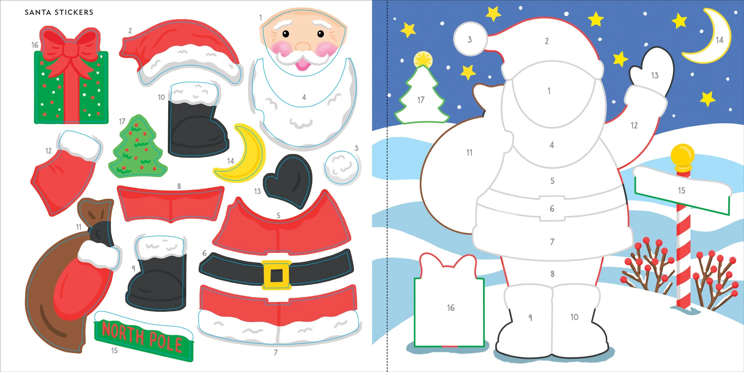My First Color-by-Sticker Book -- Christmas - Image 3