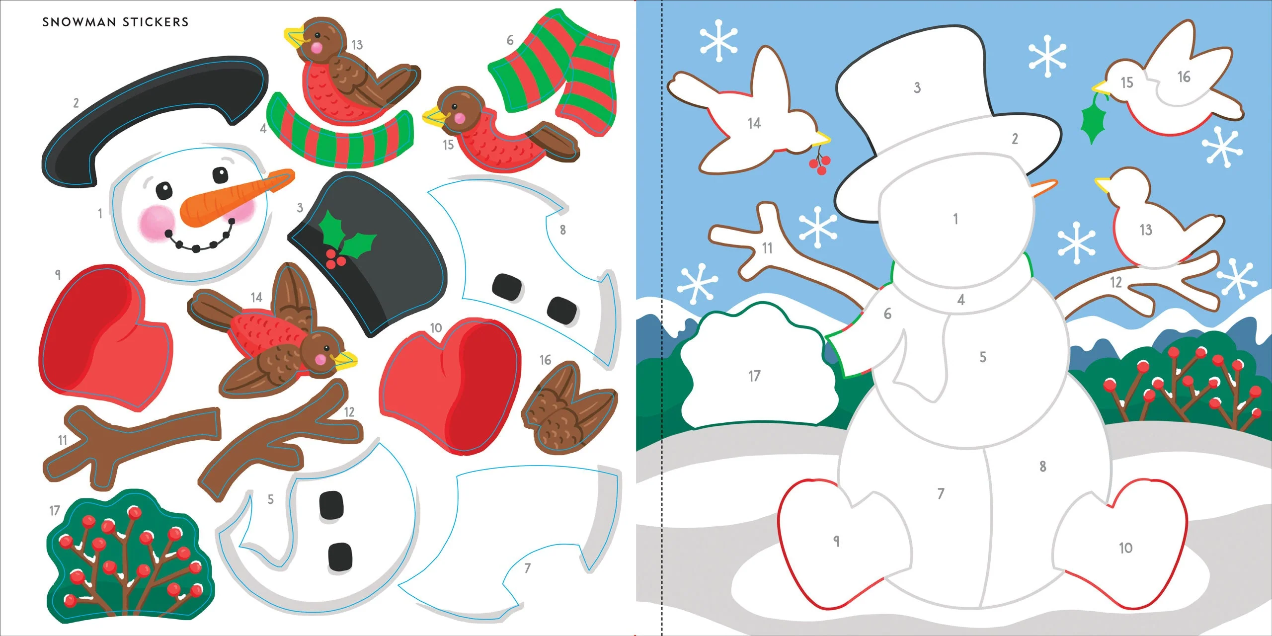 My First Color-by-Sticker Book -- Christmas - Image 5