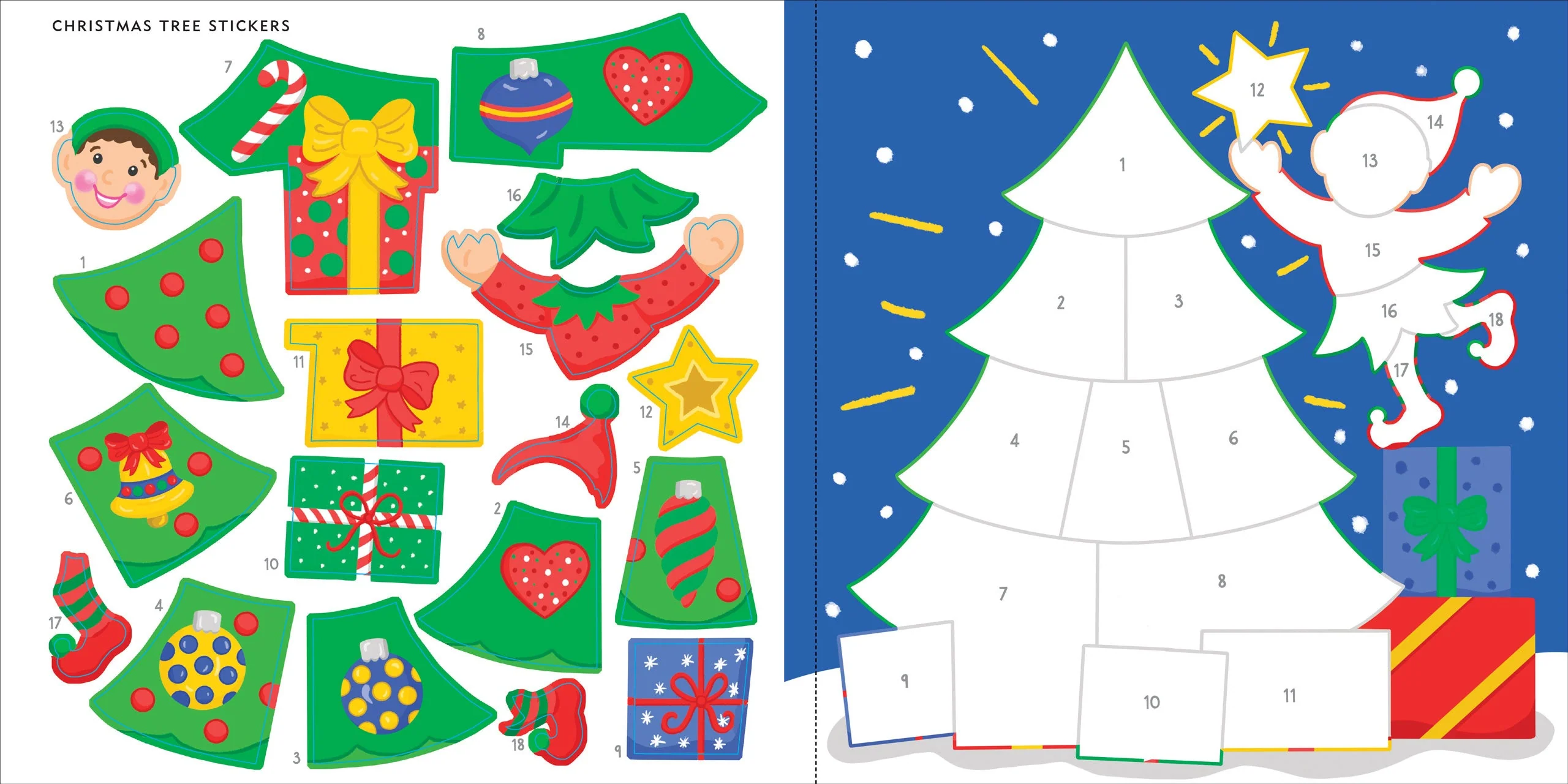 My First Color-by-Sticker Book -- Christmas - Image 6