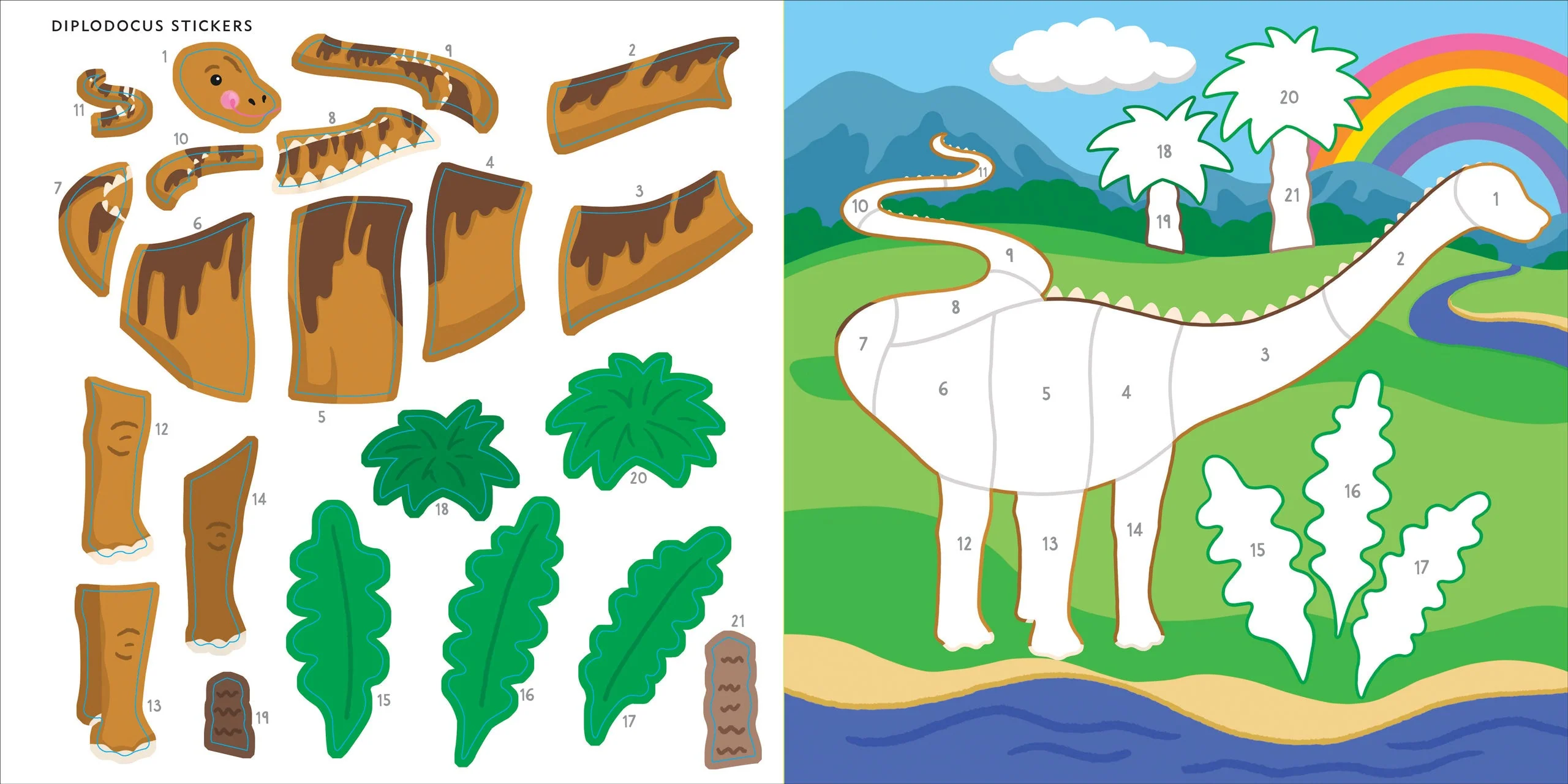 My First Color-by-Sticker Book -- Dinosaurs - Image 5