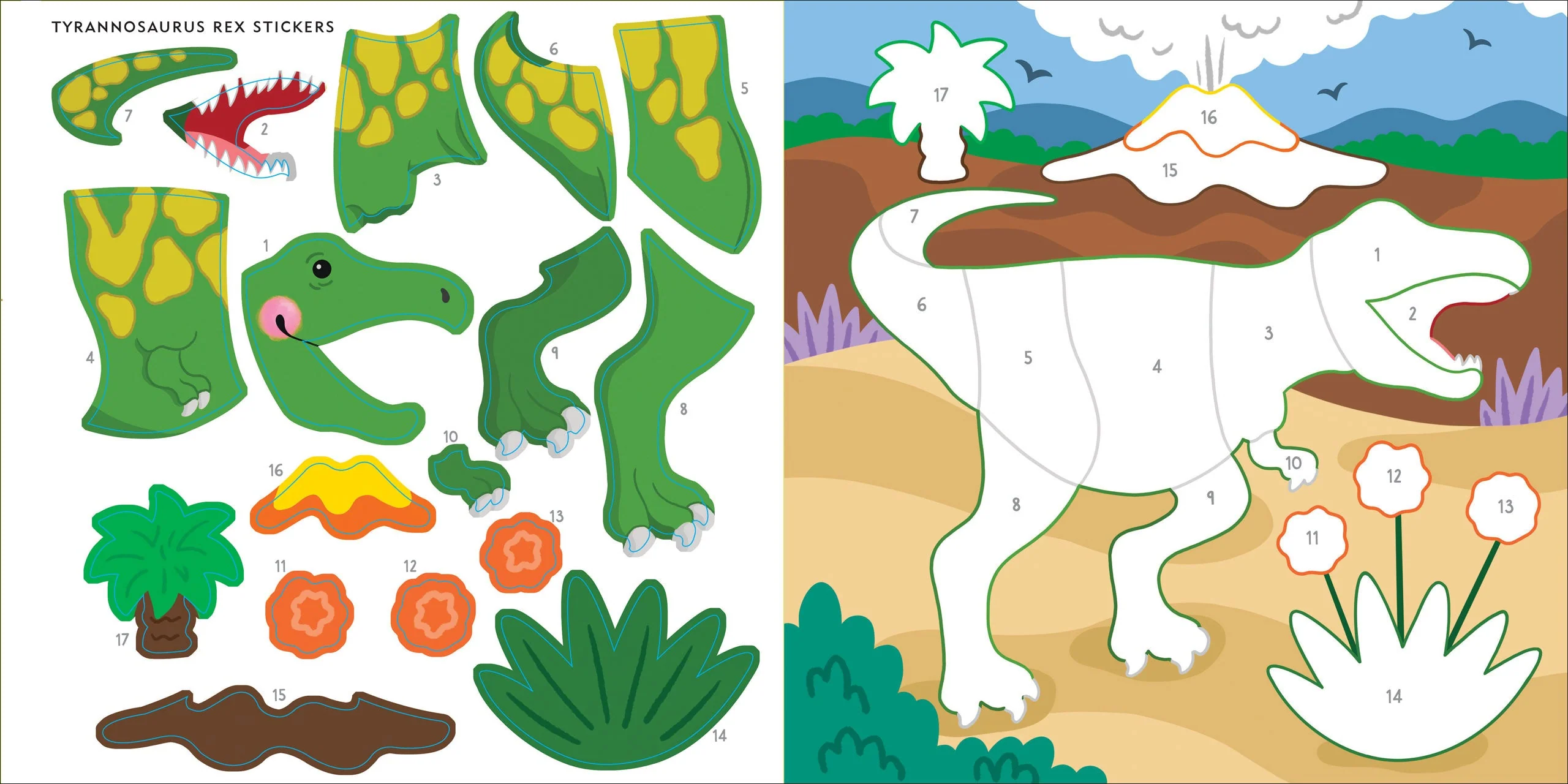 My First Color-by-Sticker Book -- Dinosaurs - Image 7