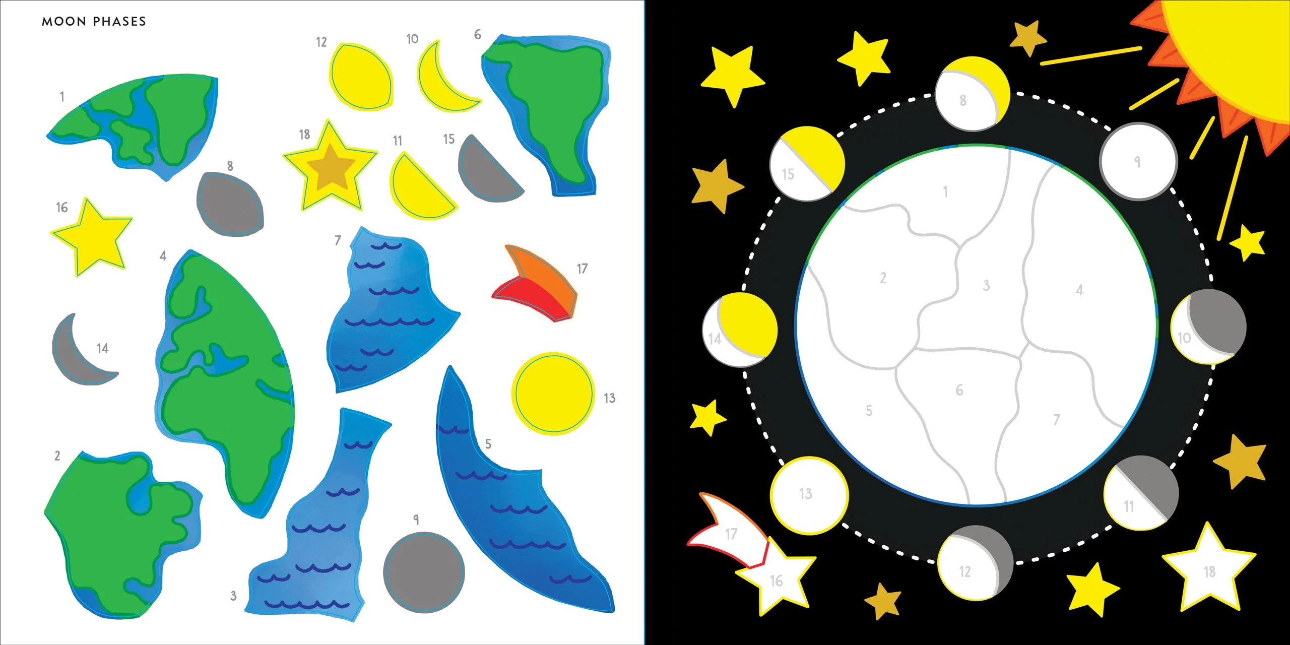 My First Color-By-Sticker Book -- Outer Space - Image 5