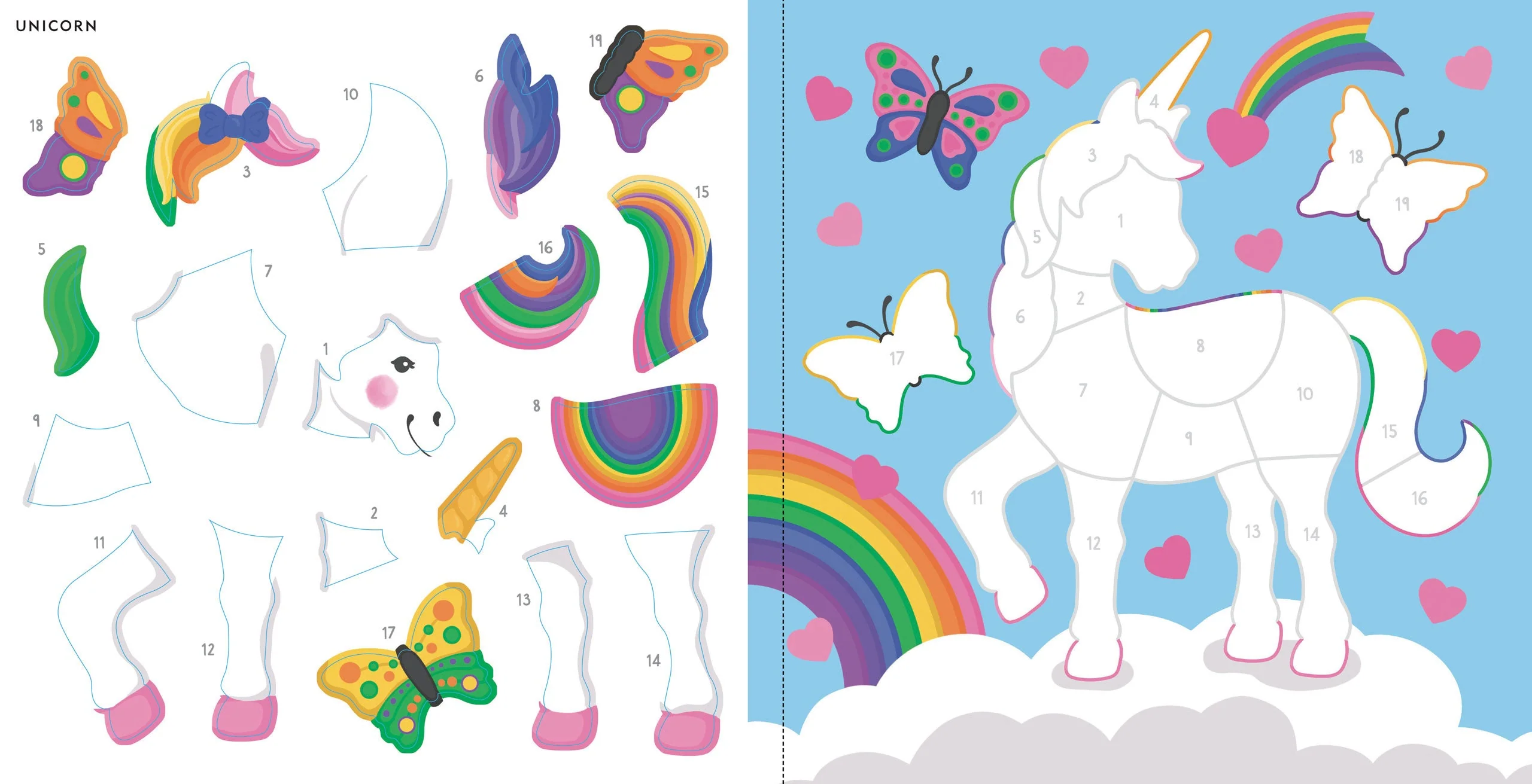 My First Color-By-Sticker Book -- Rainbow Magic - Image 5
