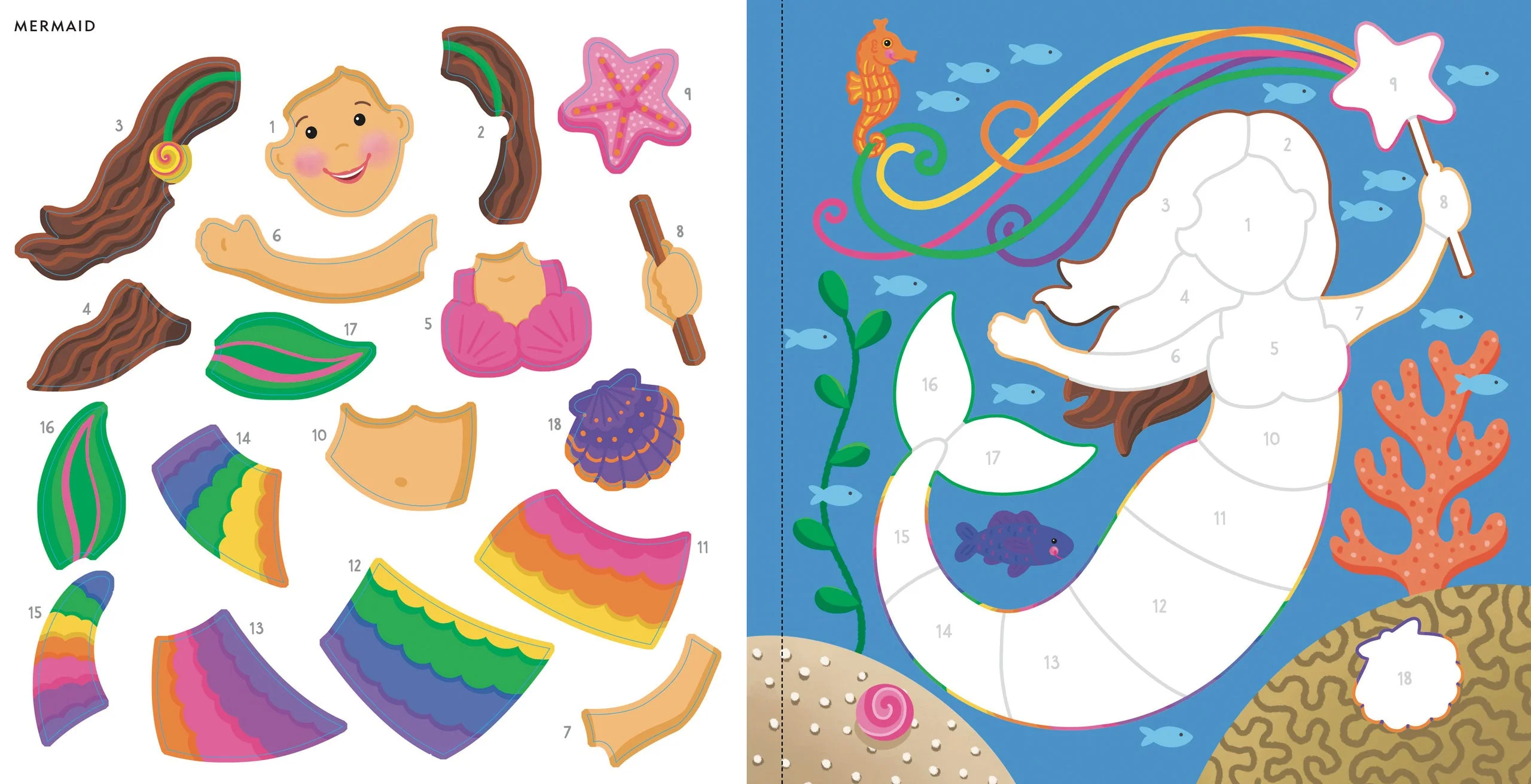 My First Color-By-Sticker Book -- Rainbow Magic - Image 6