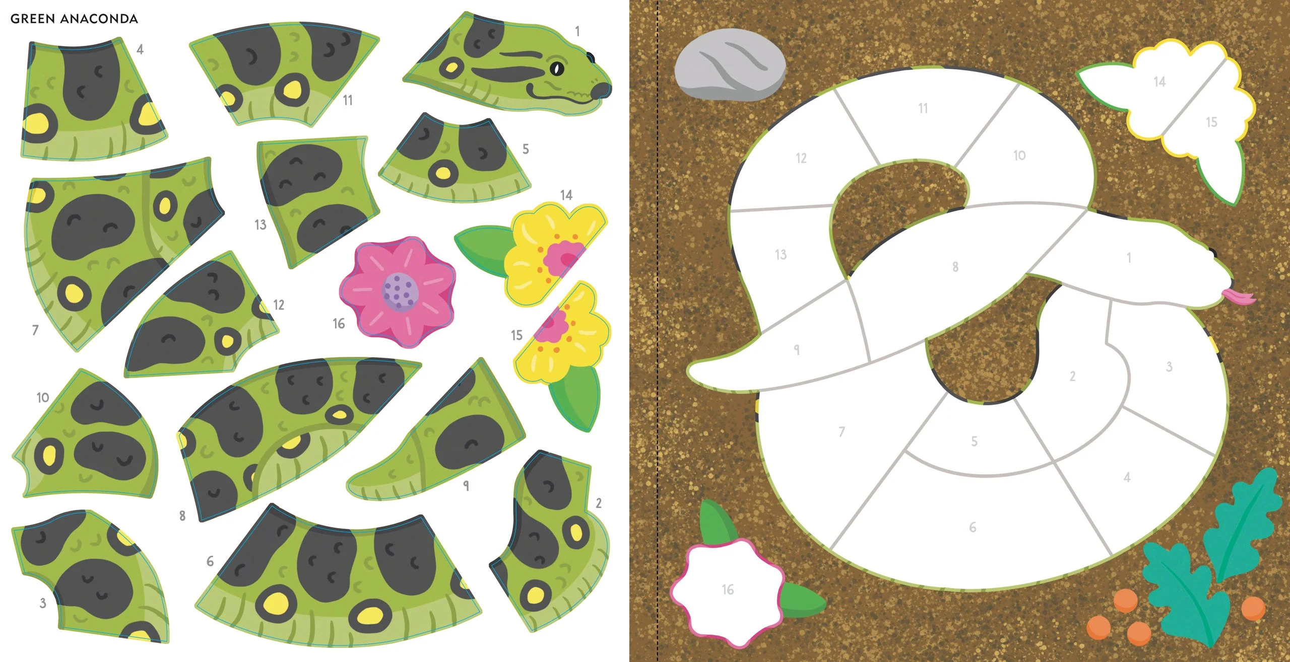 My First Color-by-Sticker Book -- Rainforest Animals - Image 3