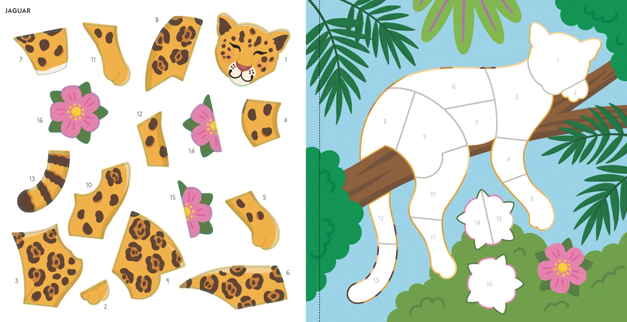 My First Color-by-Sticker Book -- Rainforest Animals - Image 7