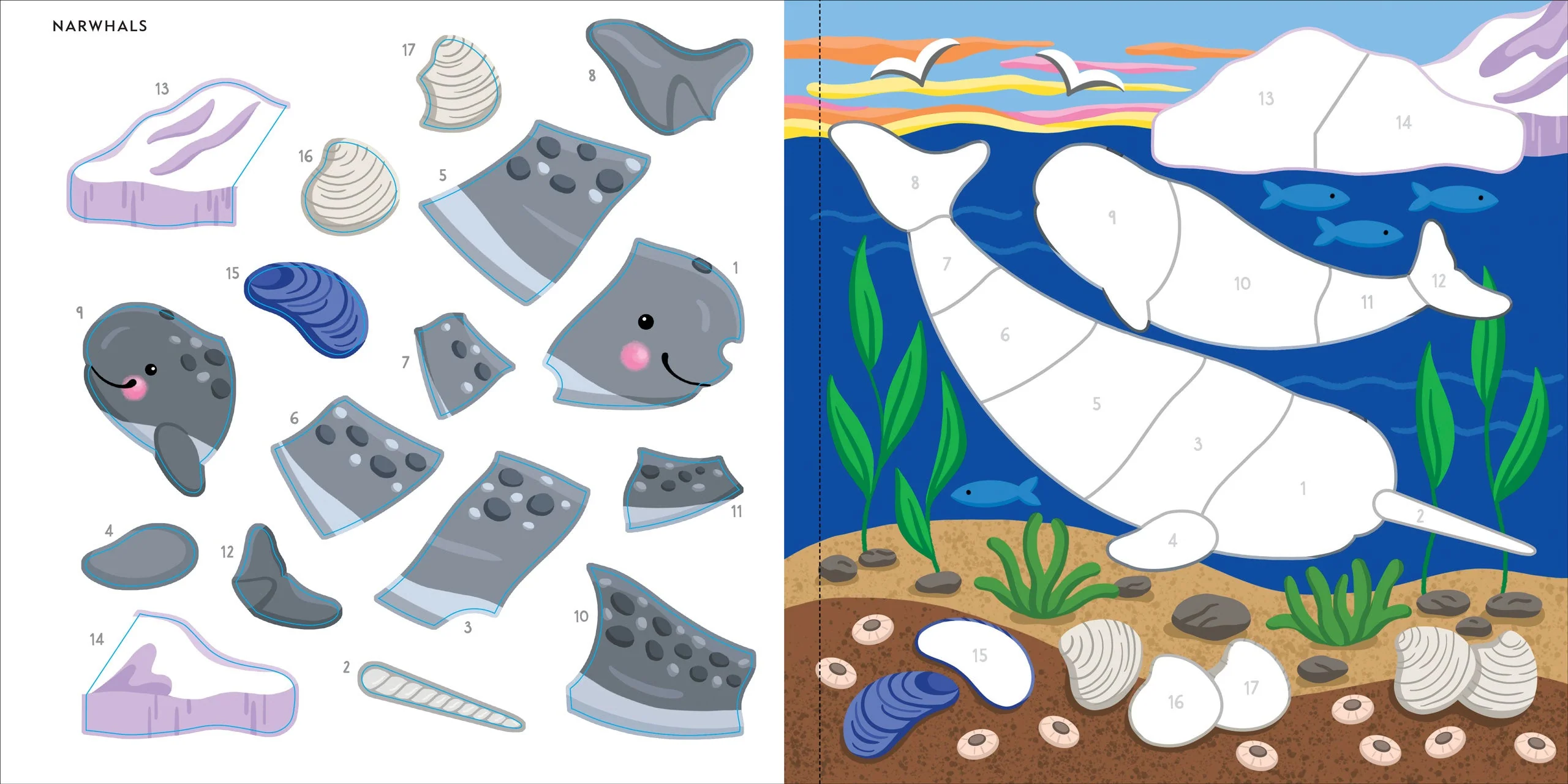 My First Color-By-Sticker Book -- Under the Sea - Image 3